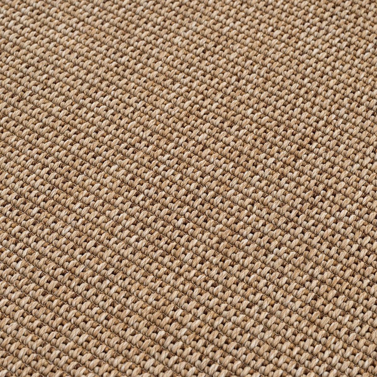 Koza Premium Sahara Bordure Natural-Bordür Kahve Mavi Sisal Halı B3610A