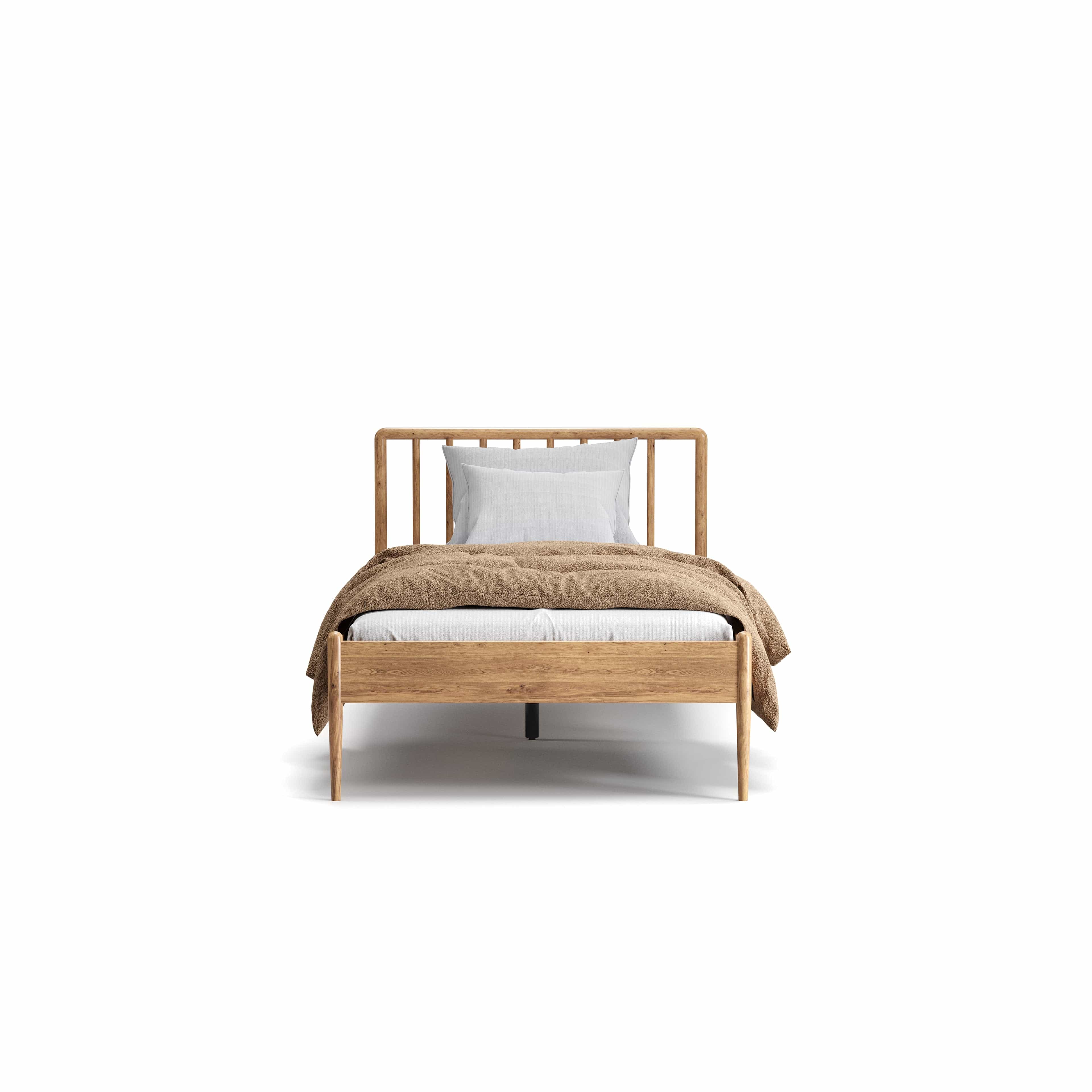 Lilium Meşe Karyola 100x200