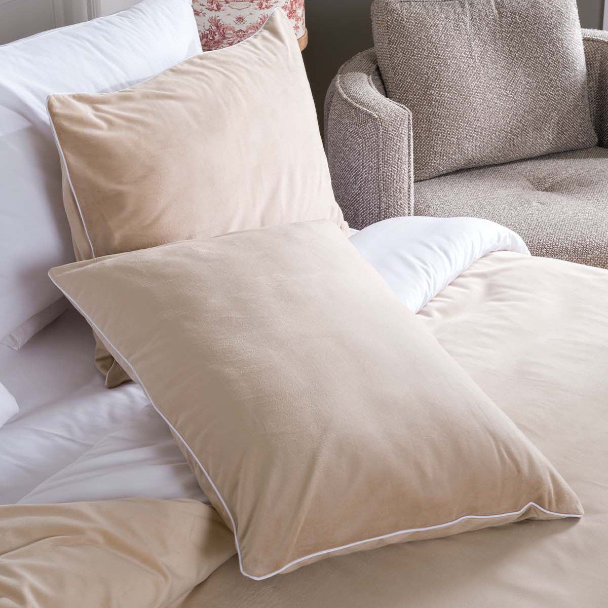 Linda Vizon Kadife Çift Kişilik Nevresim Takımı 200x220 5008