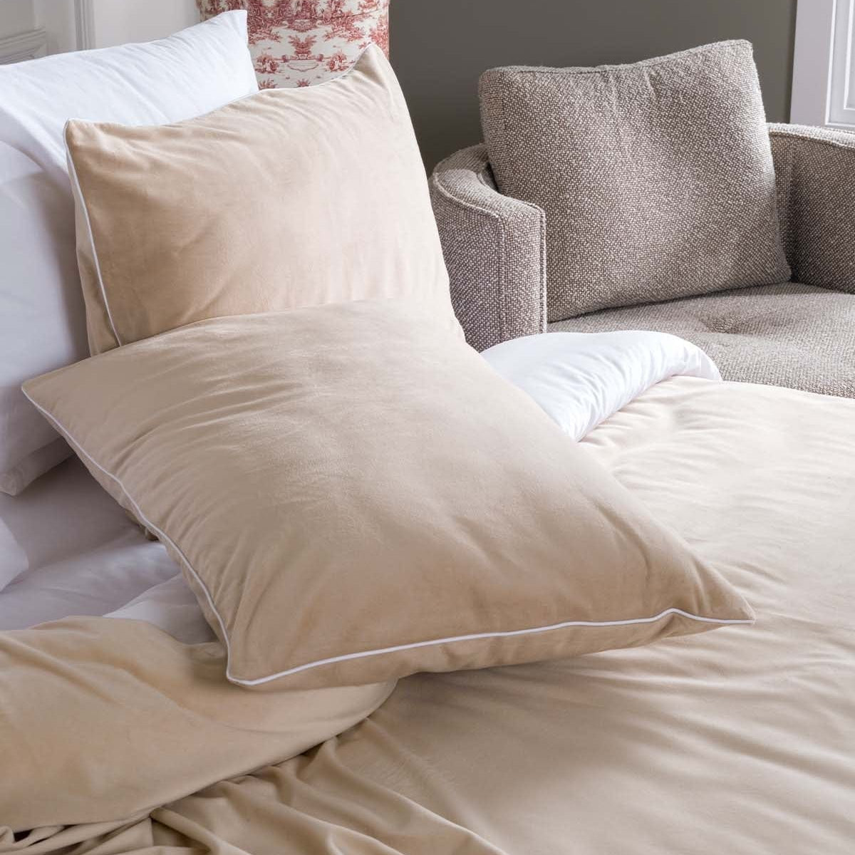 Linda Vizon Kadife Çift Kişilik Nevresim Takımı 200x220 5008