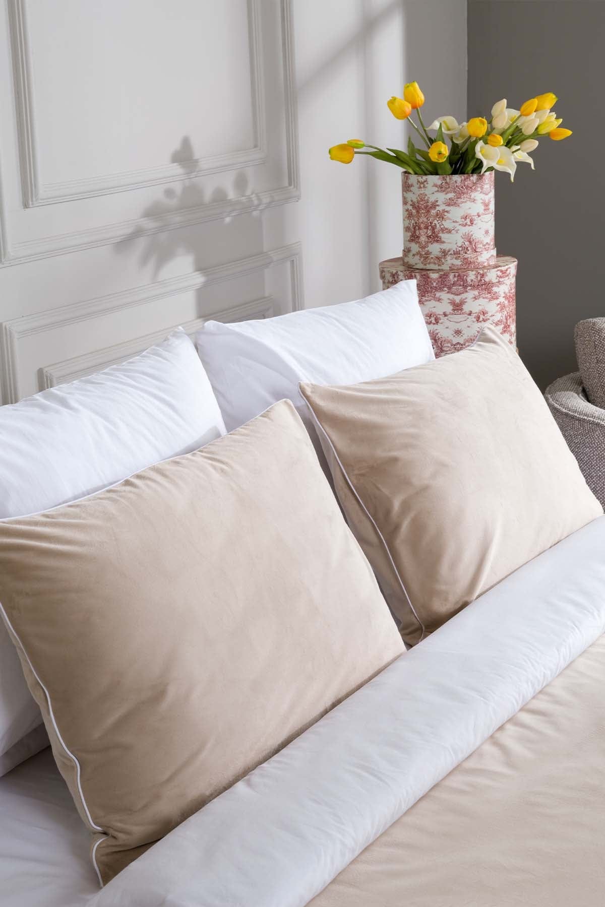 Linda Viscose Velvet Double Duvet Cover Set 200x220 5008