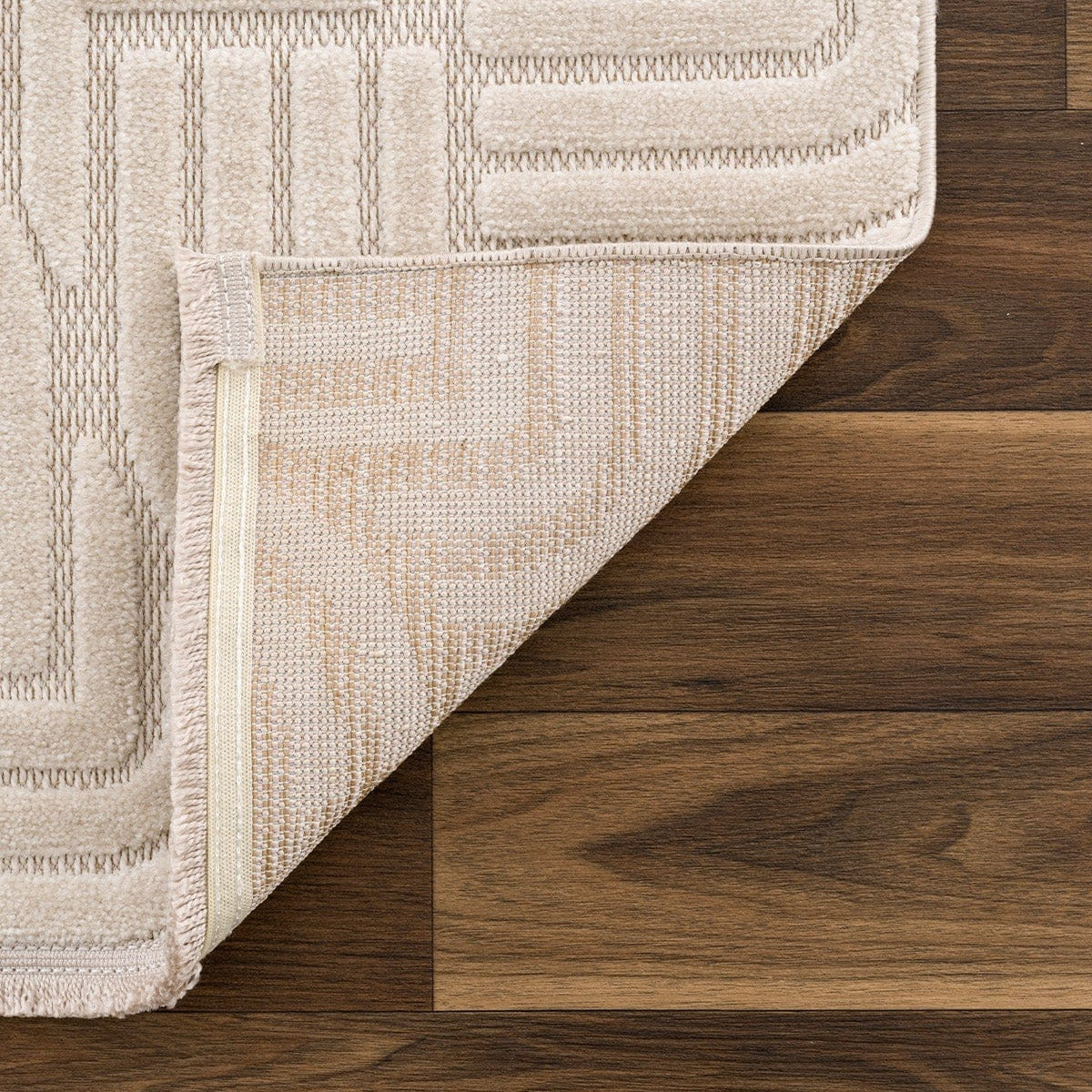 Lisbon Beige Living Room Rug A1761B