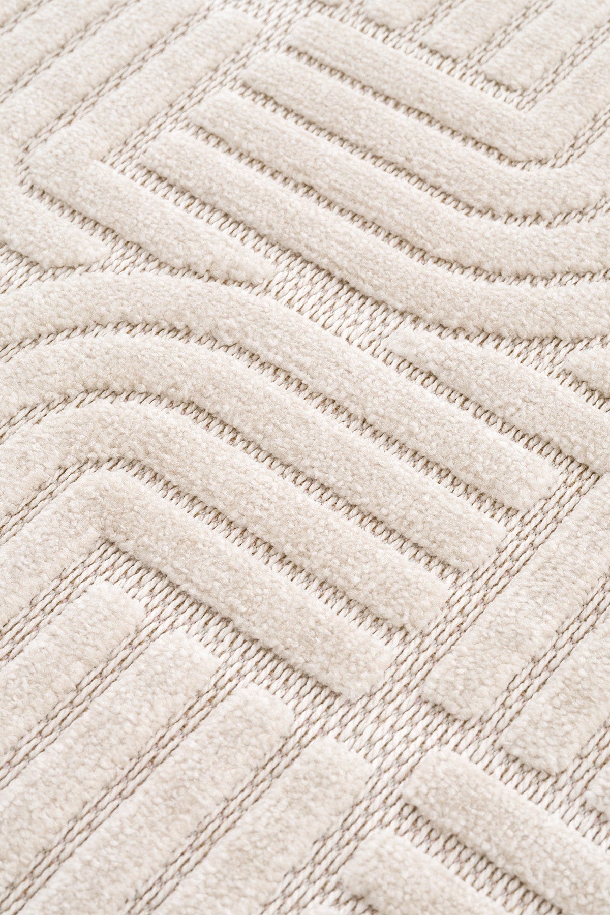 Lisbon Beige Living Room Rug A1761B