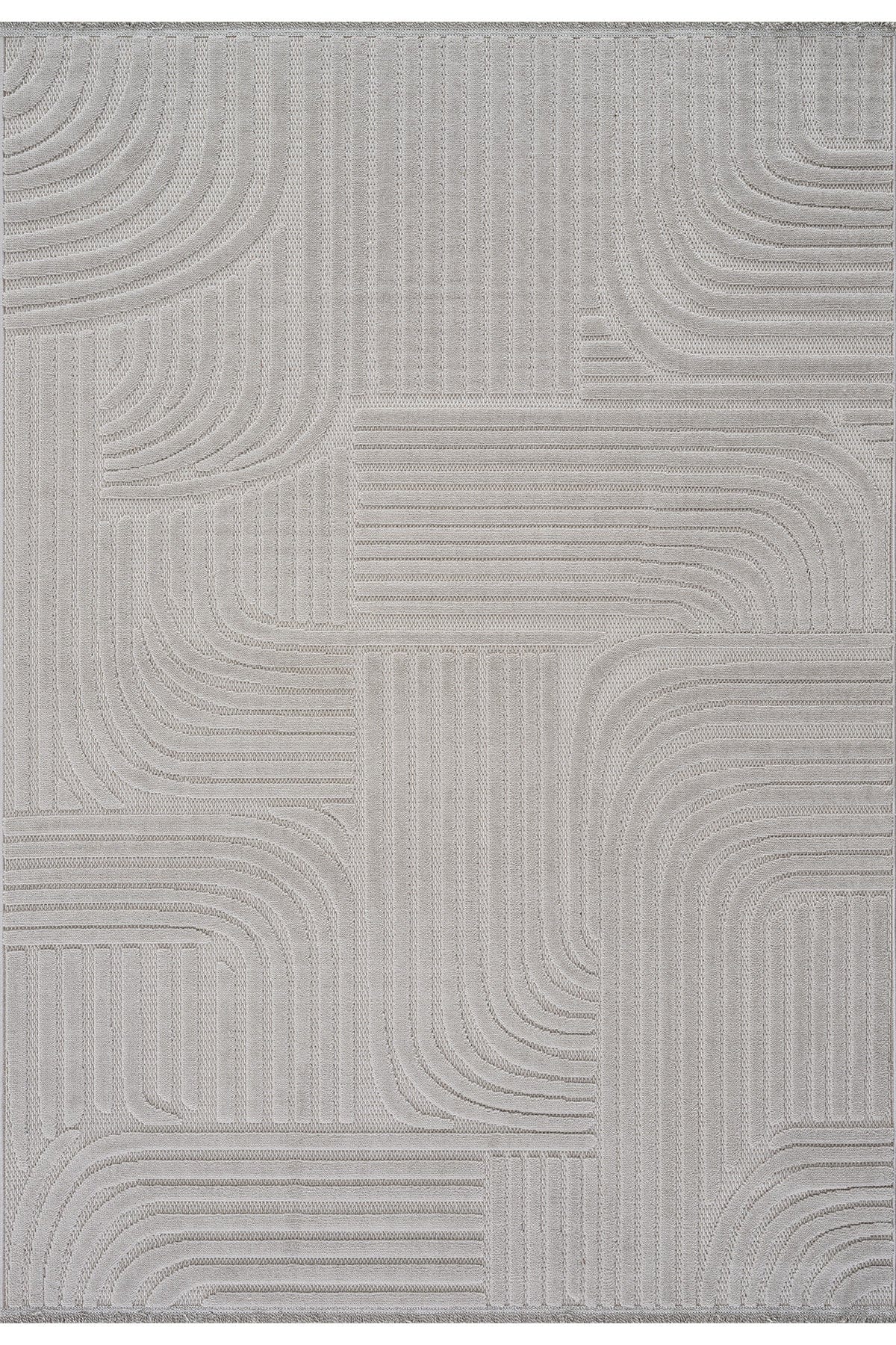 Lisbon Grey Living Room Rug A1763C