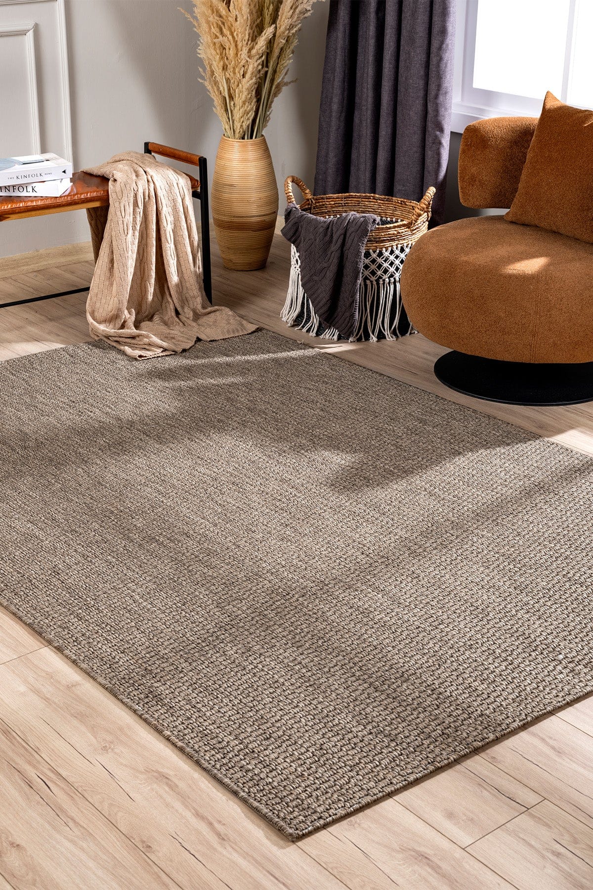 Loft Kahverengi Tozumaz Halı A0806A