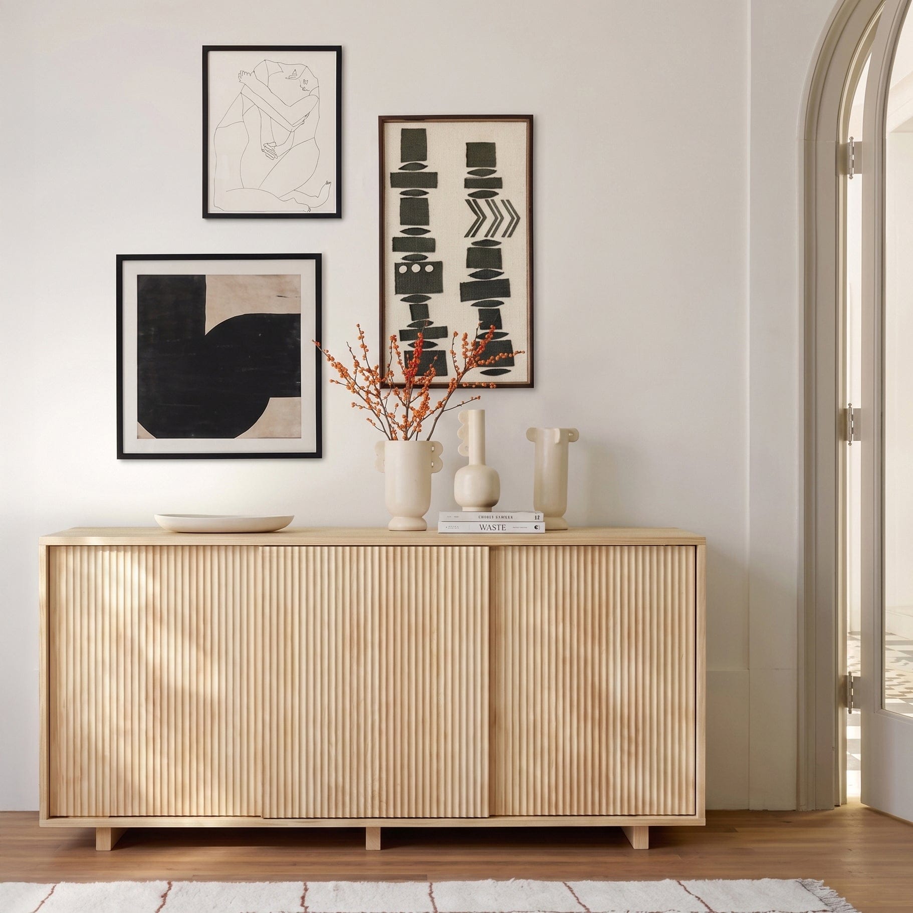 Solid Wood Sideboard & Console