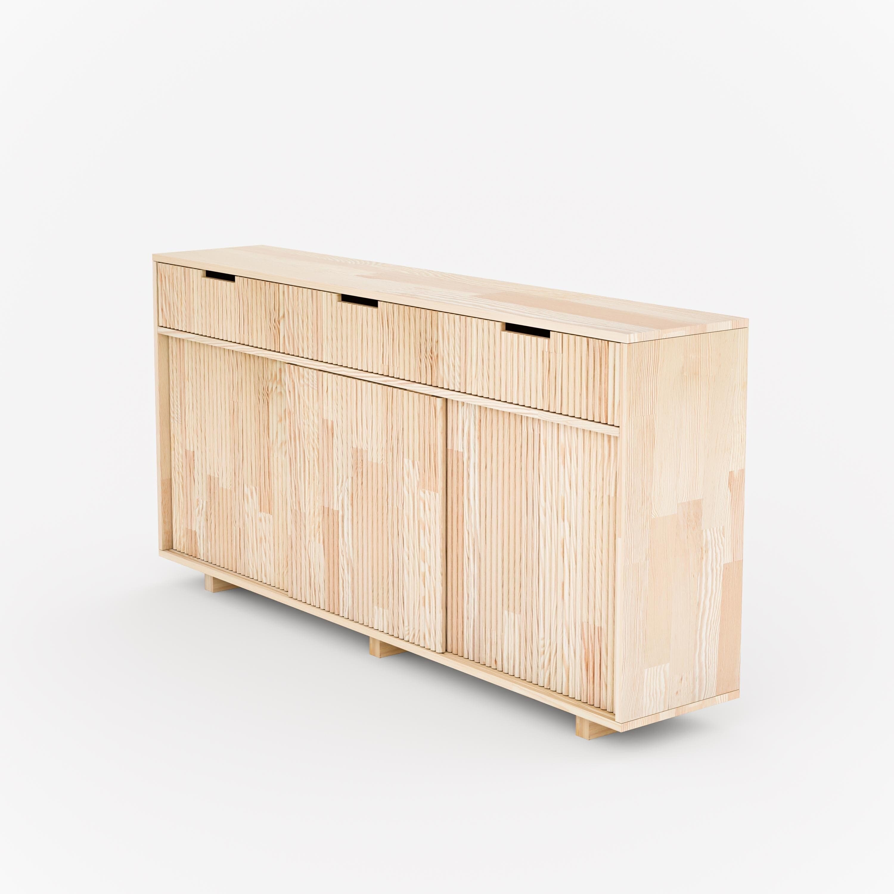 Solid Wood Sideboard with Drawers