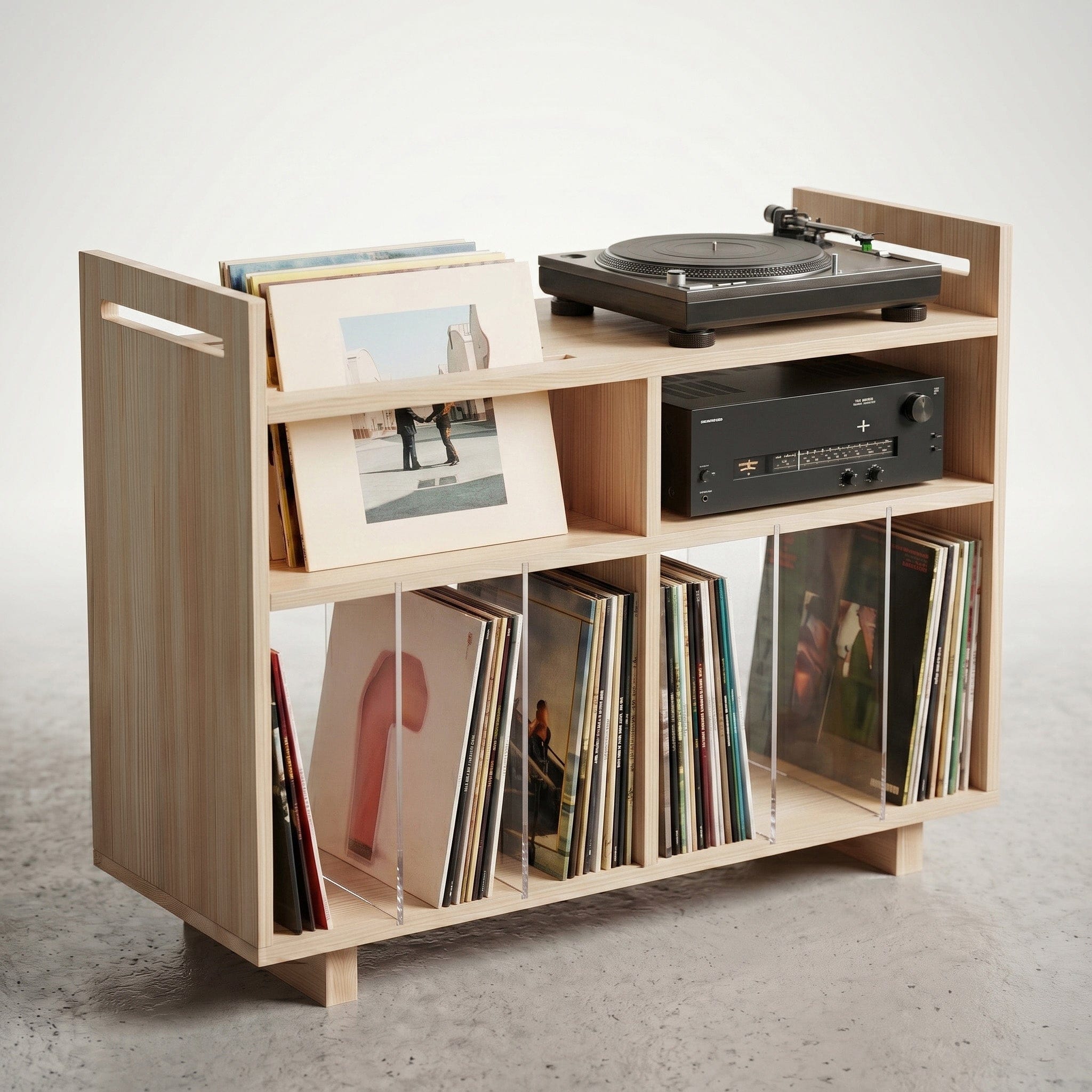 Solid Wood Slab Storage System