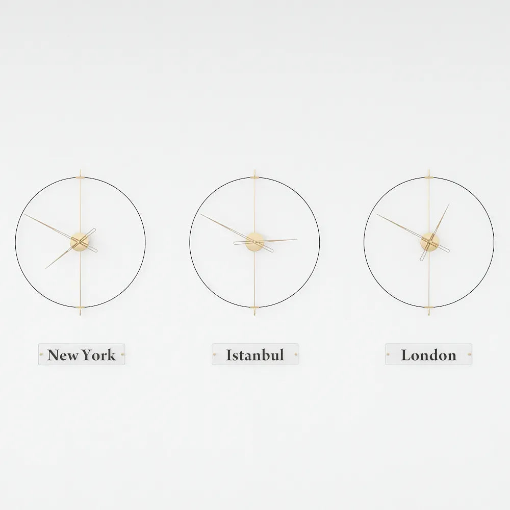 lobby world clocks