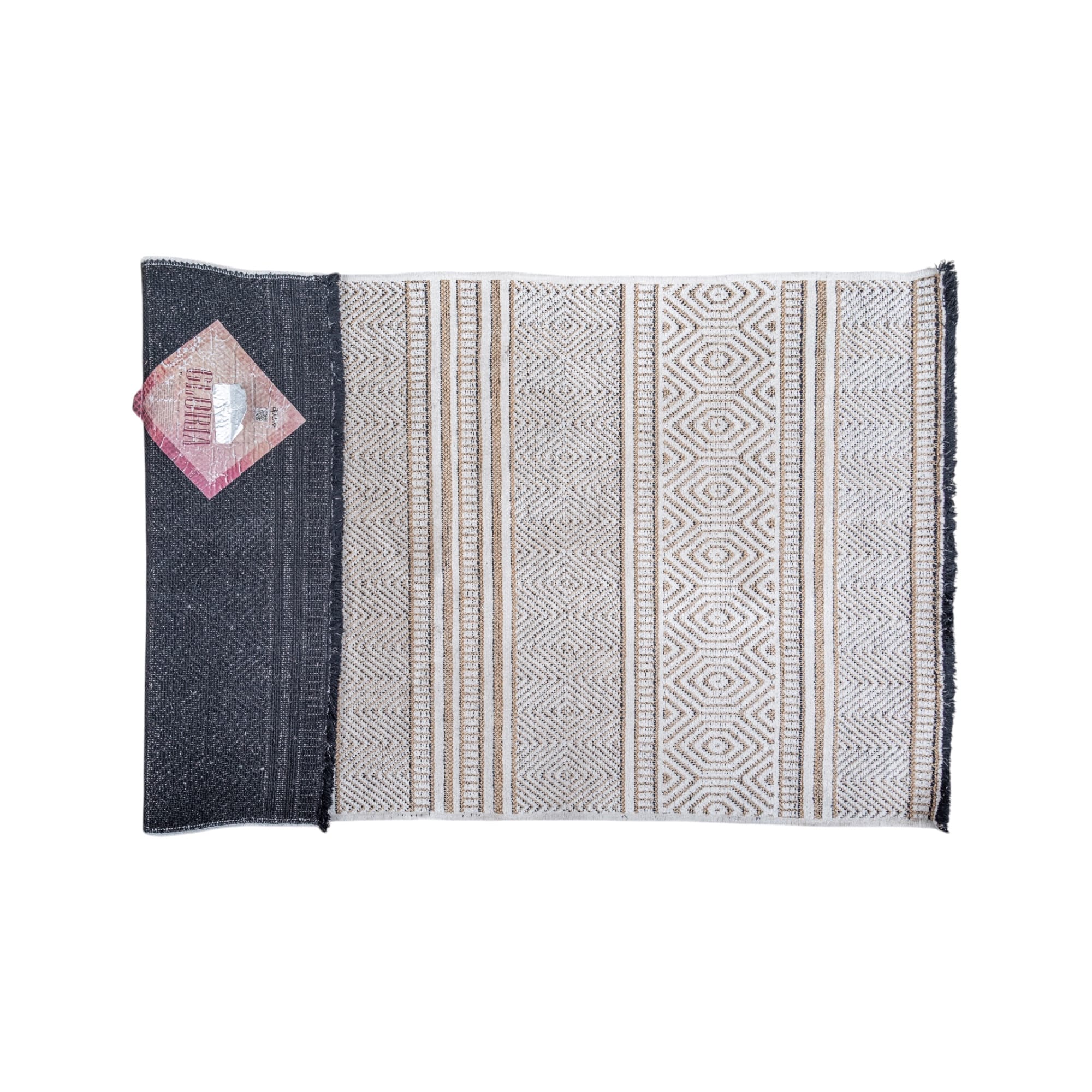 Miras Kilim 80x150 Polyester Vizon