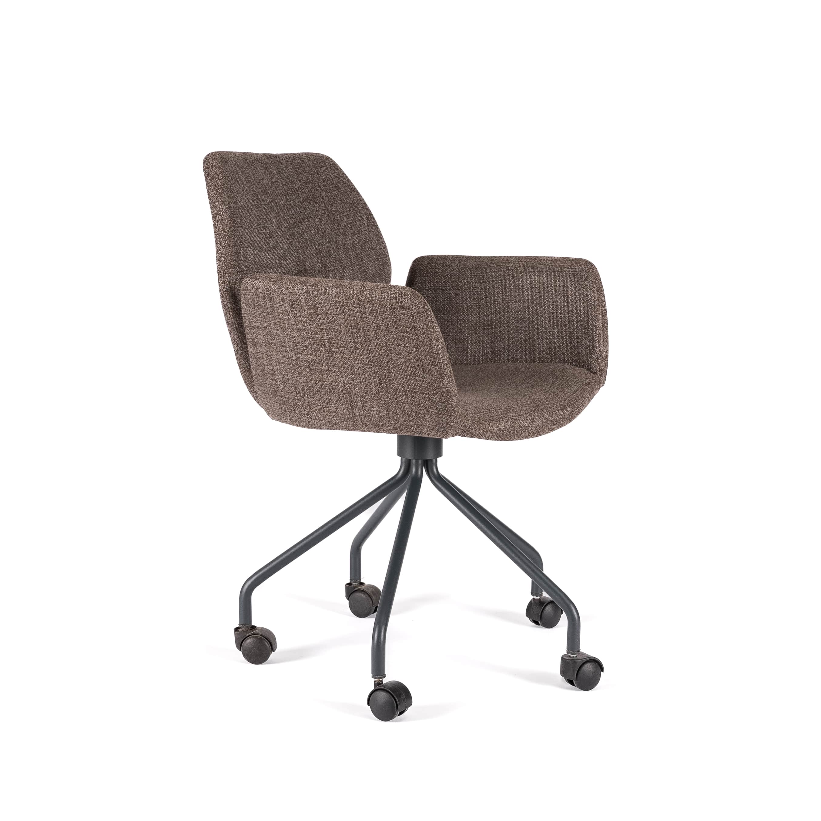Mob Turn Sandalye Brown Metal