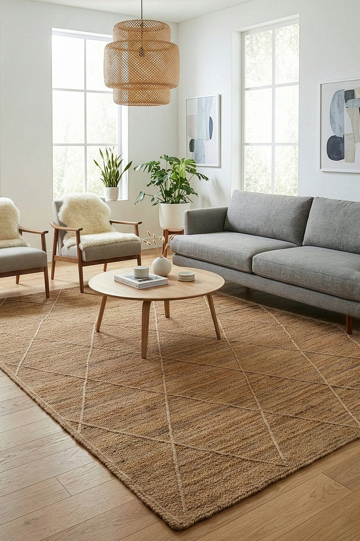 Natura Natural Jute Rug 00019A