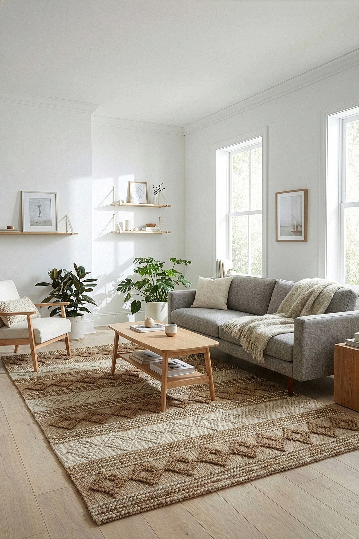 Natura Natural Jute Rug 00025A