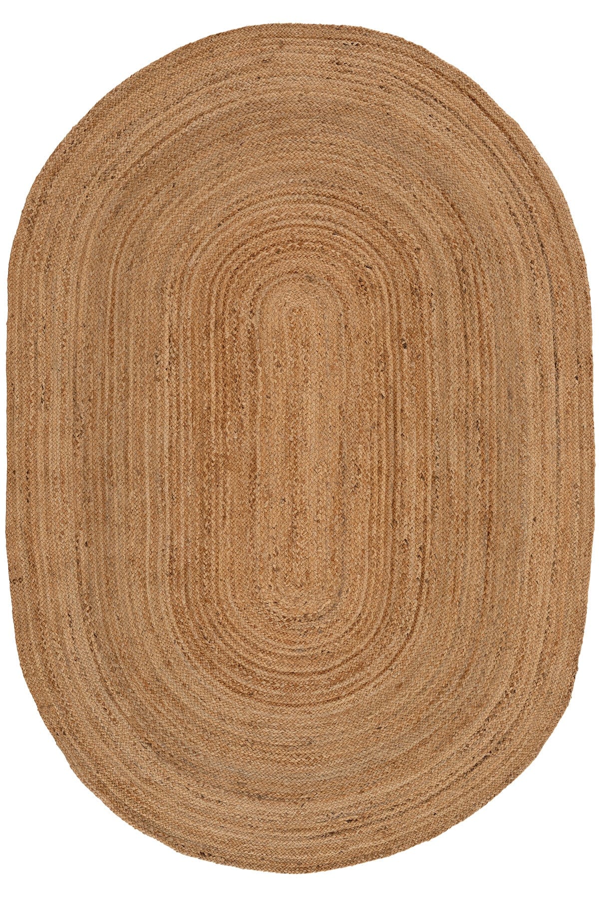 Natura Natural Jute Oval Rug 00024A