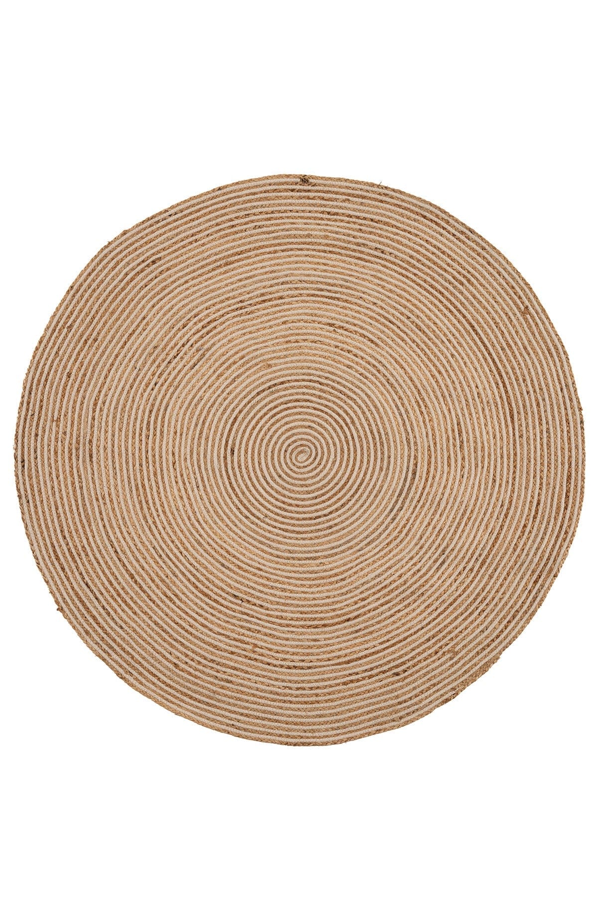 Natura Natural Jüt Yuvarlak Halı 00008A