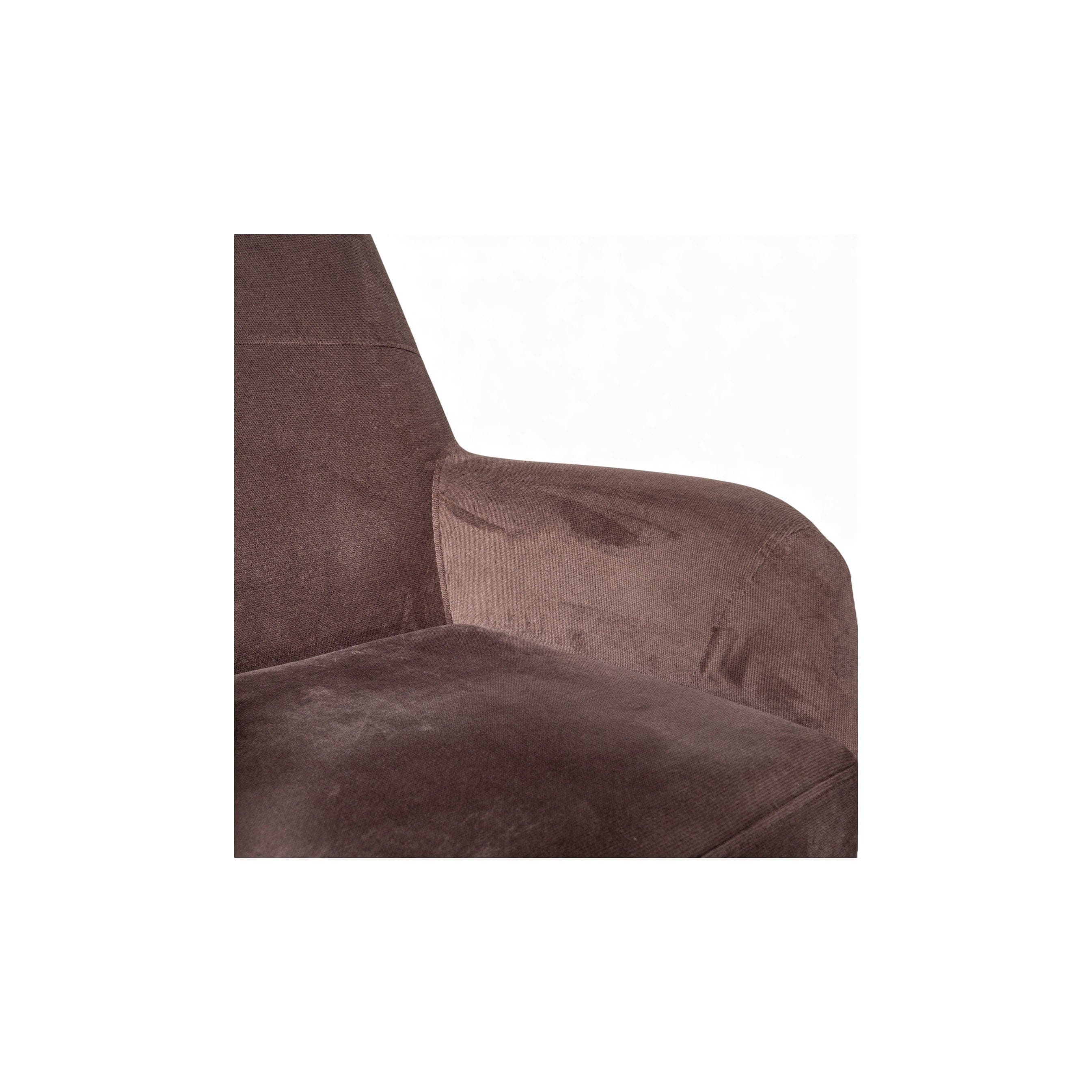 Neomi Berjer Kadife Kahverengi 11066