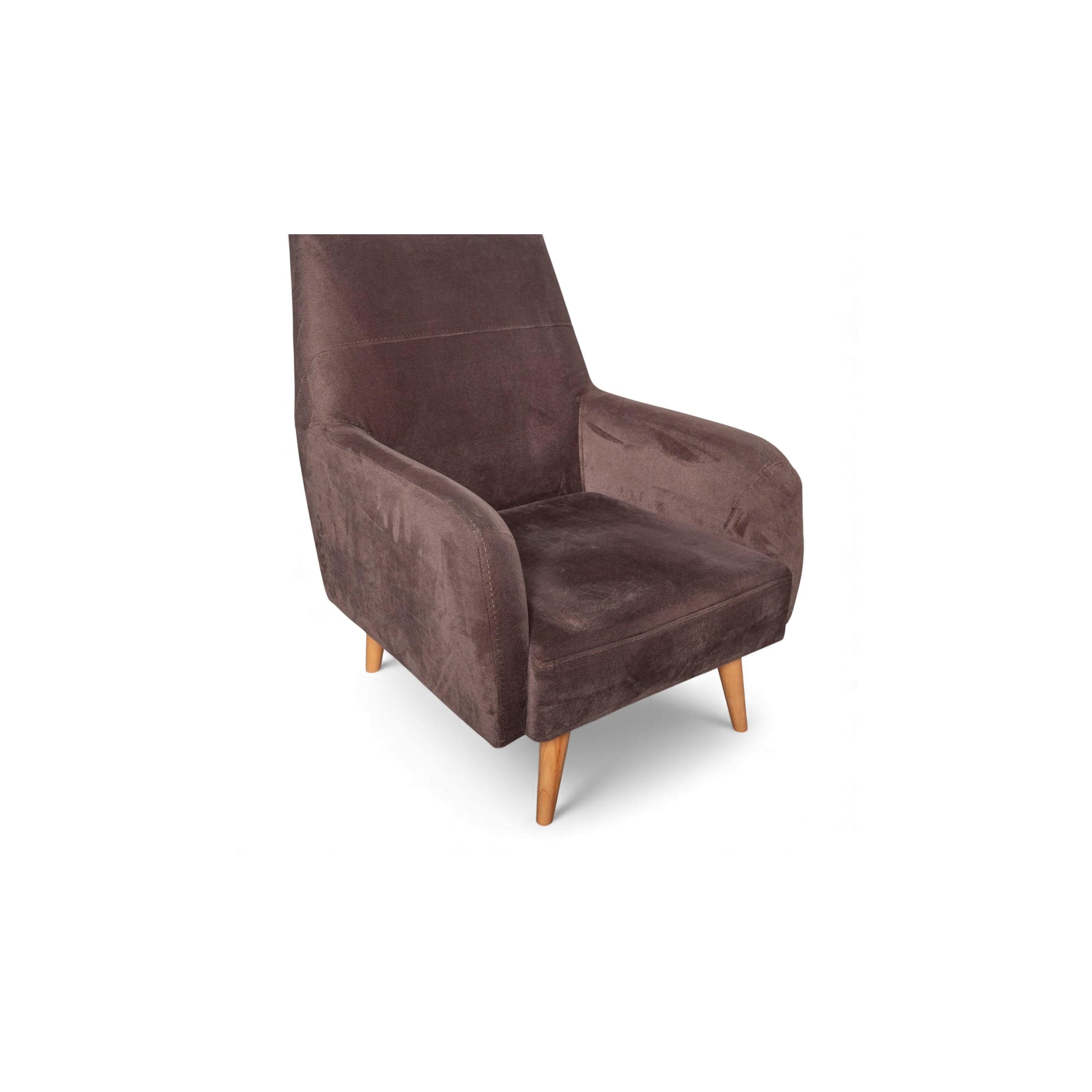 Neomi Berjer Kadife Kahverengi 11066