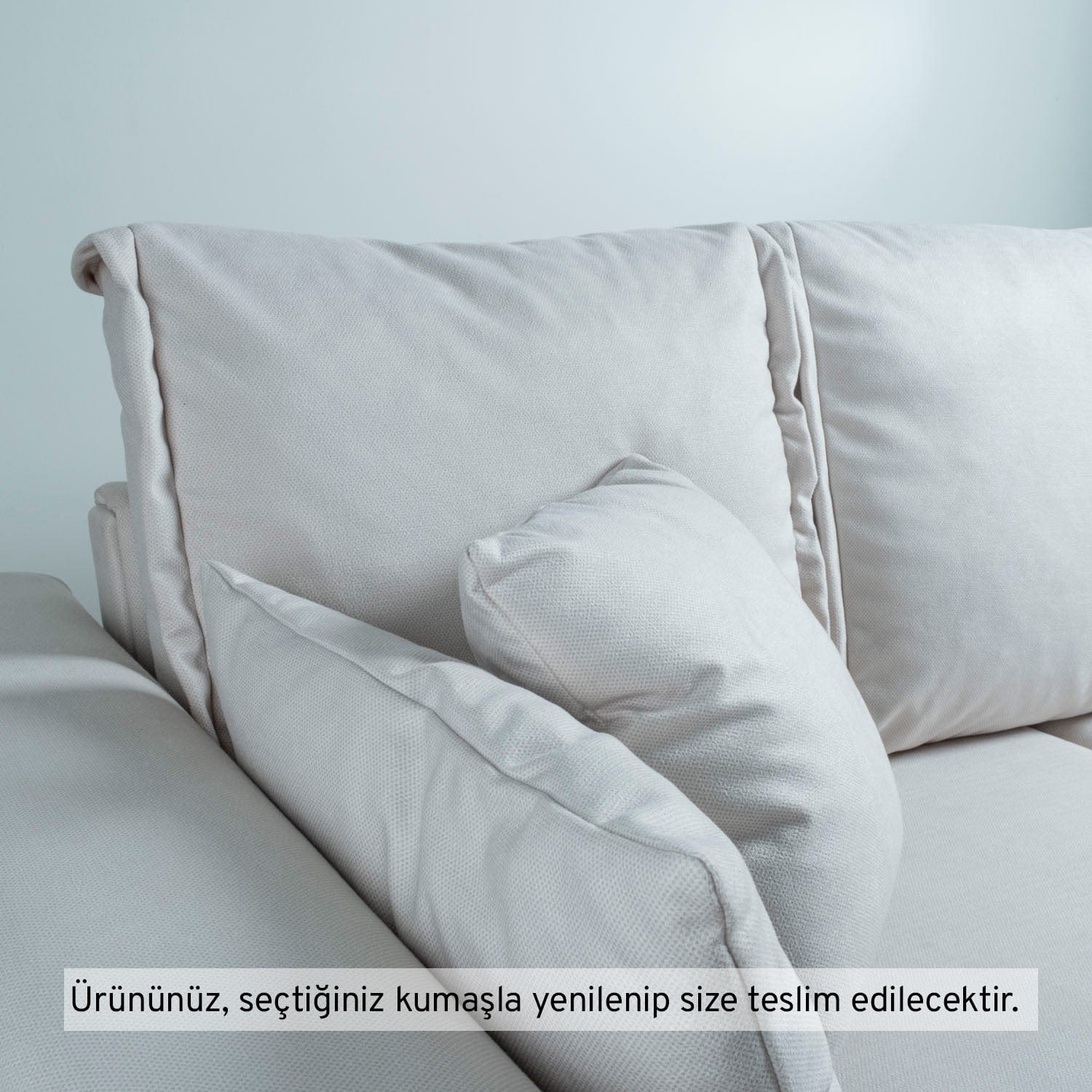 Neomi Üçlü Koltuk Kadife 11048