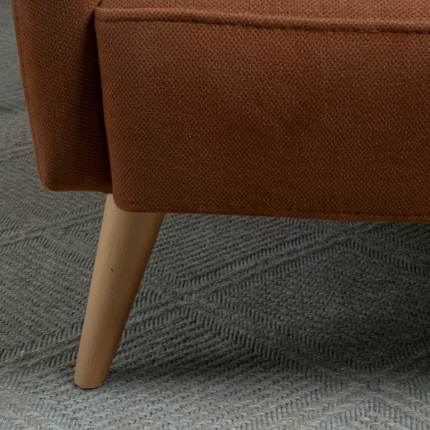 Neomi Wood Berjer Kadife Kiremit 0359