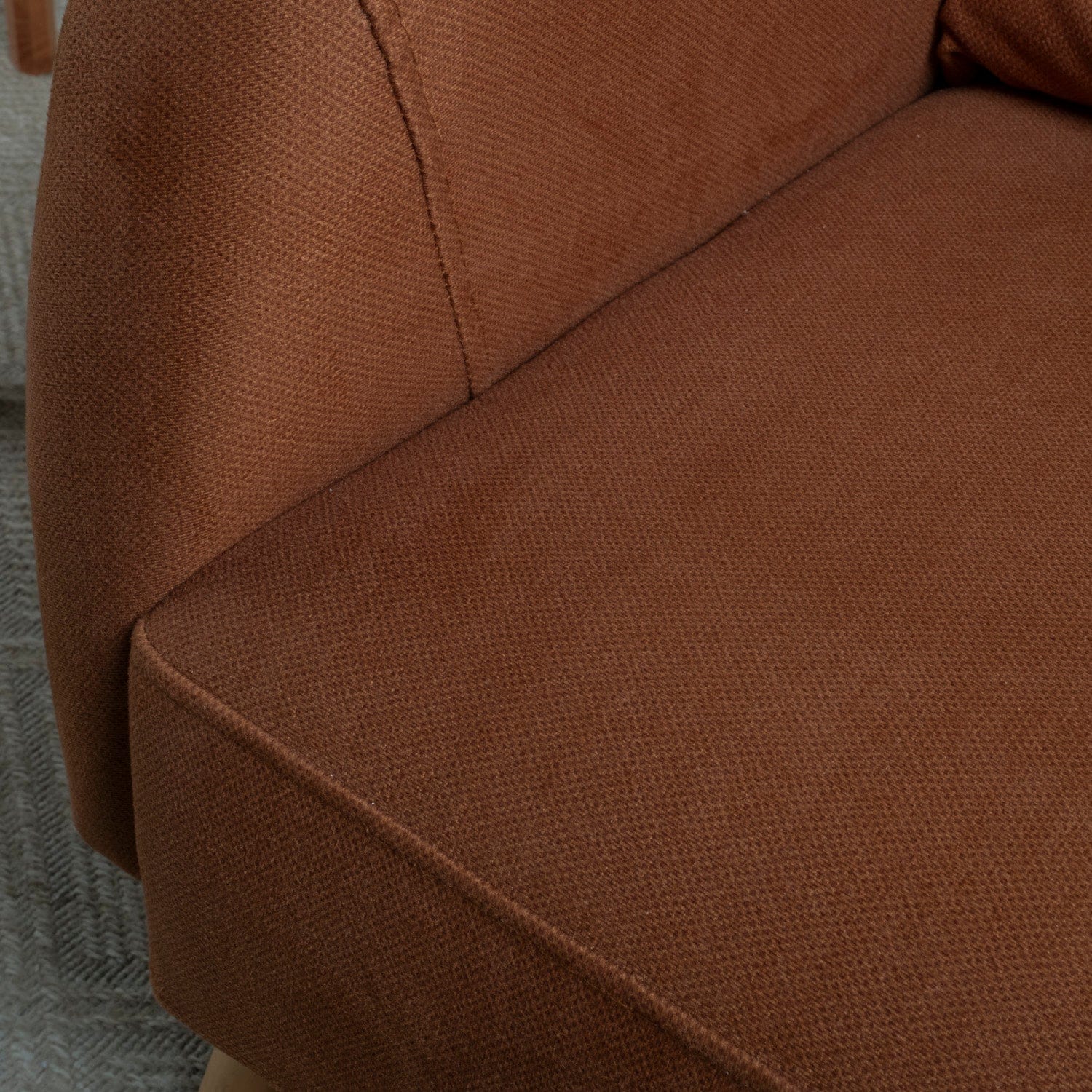 Neomi Wood Berjer Kadife Kiremit 0359
