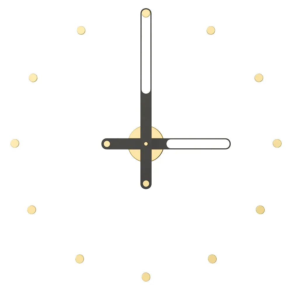 nile indicator gold duvar saati 60 cm.
