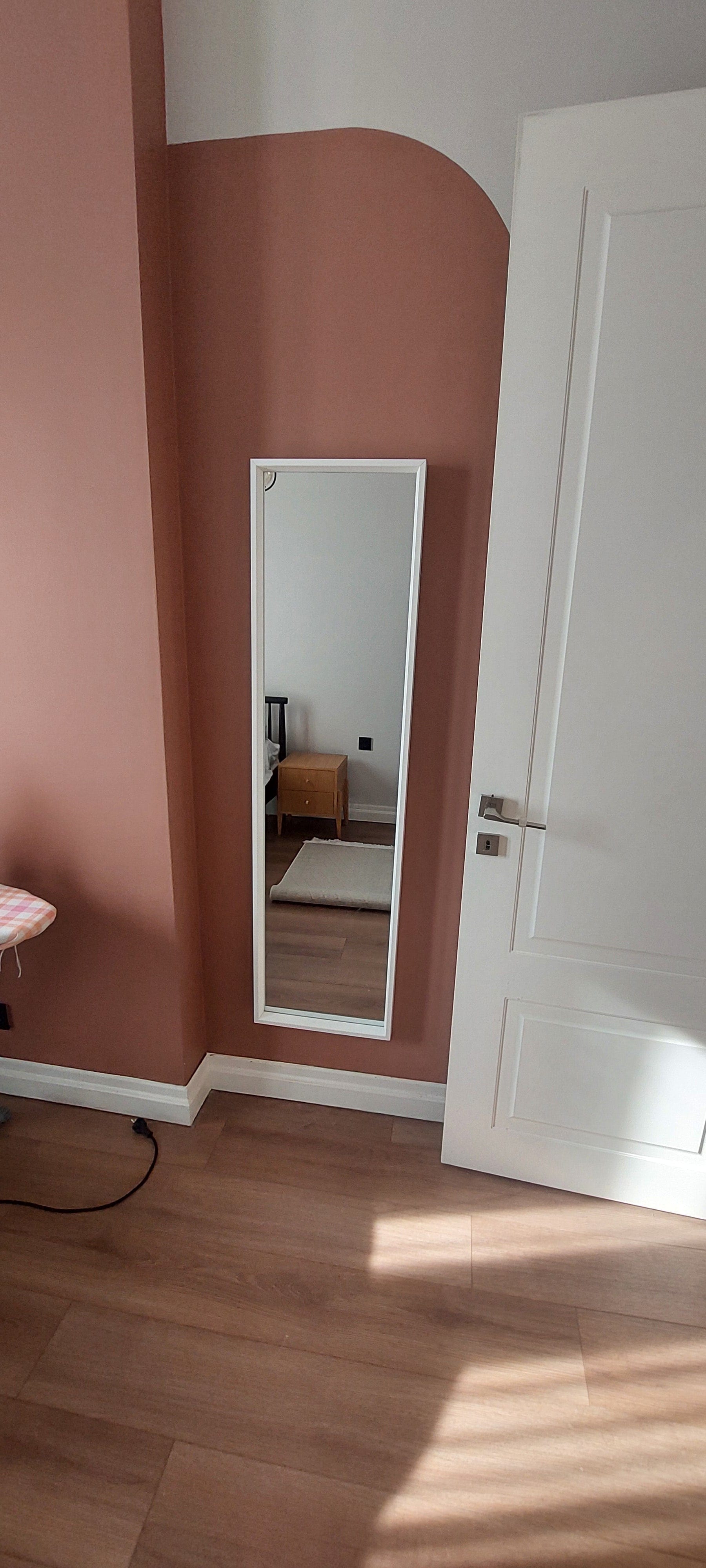 Nissedal Full-Length Mirror 40x150 White 11406