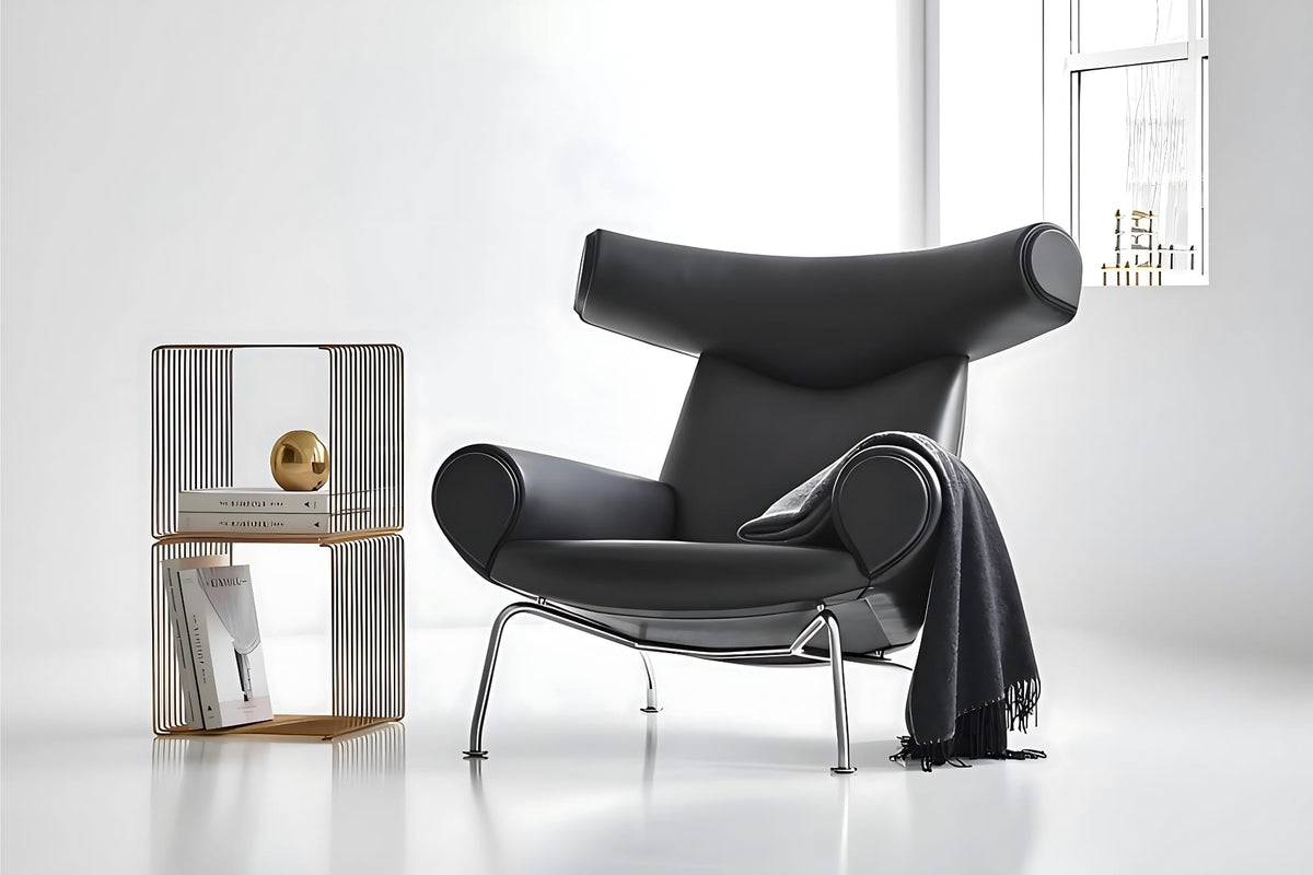 No2 Hans J. Wegner'den Wegner OX Lounge