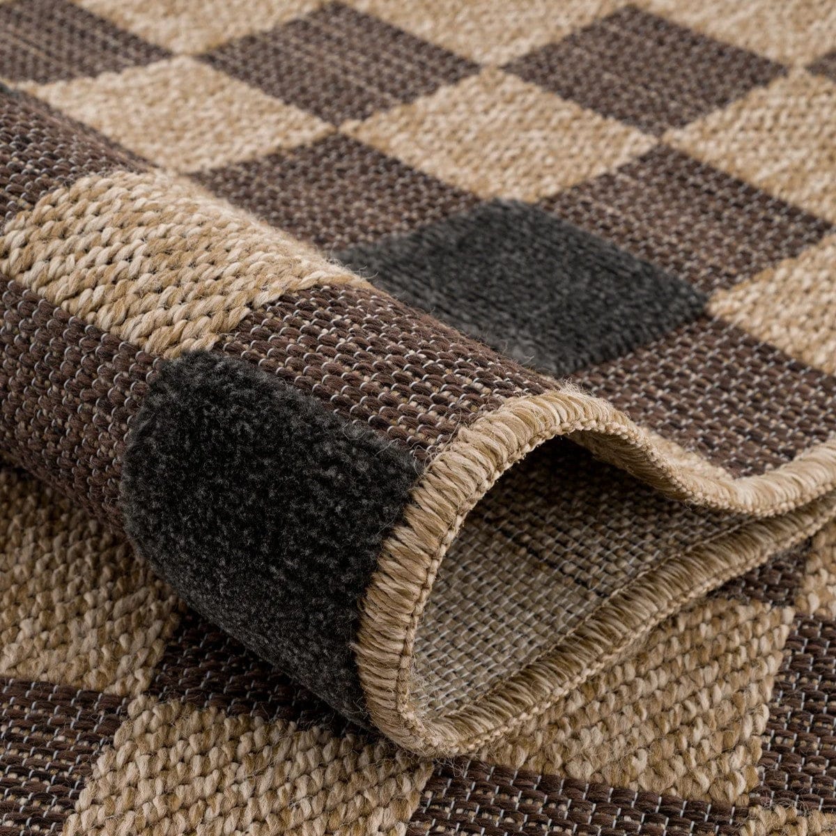 Nordic Kareli Natural Halı 200x290