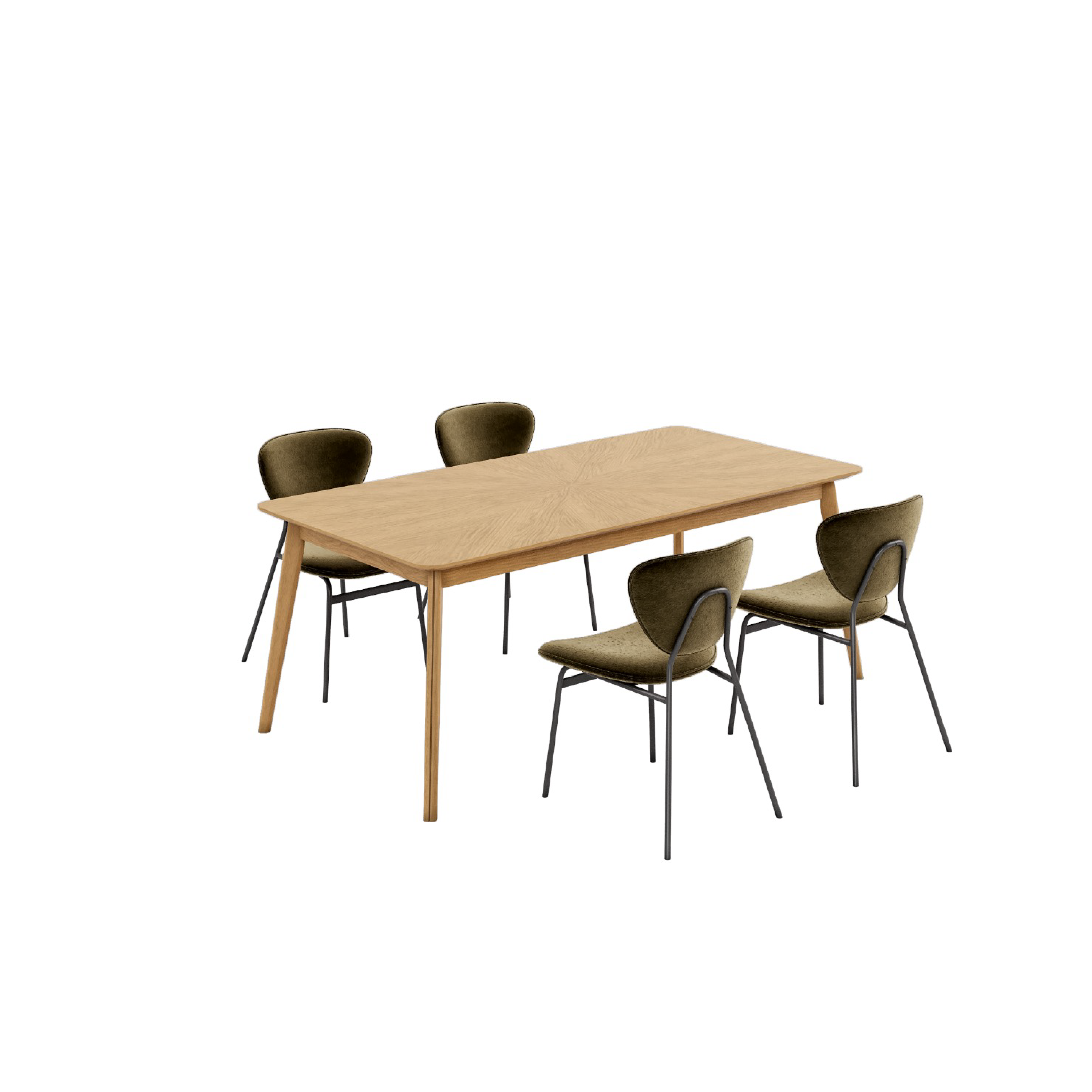 Norge Yemek Masası 100x200