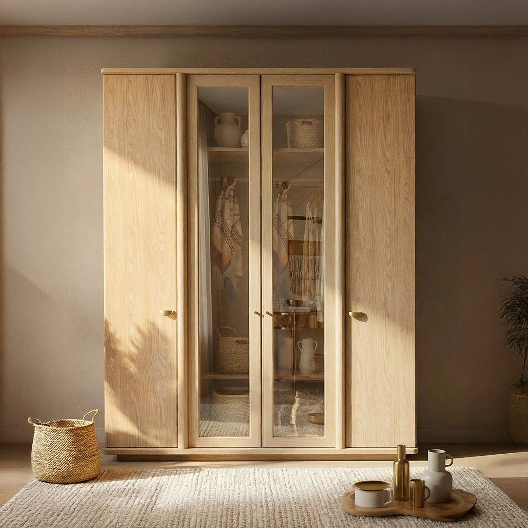 Nova Gardırop 4 Kapaklı