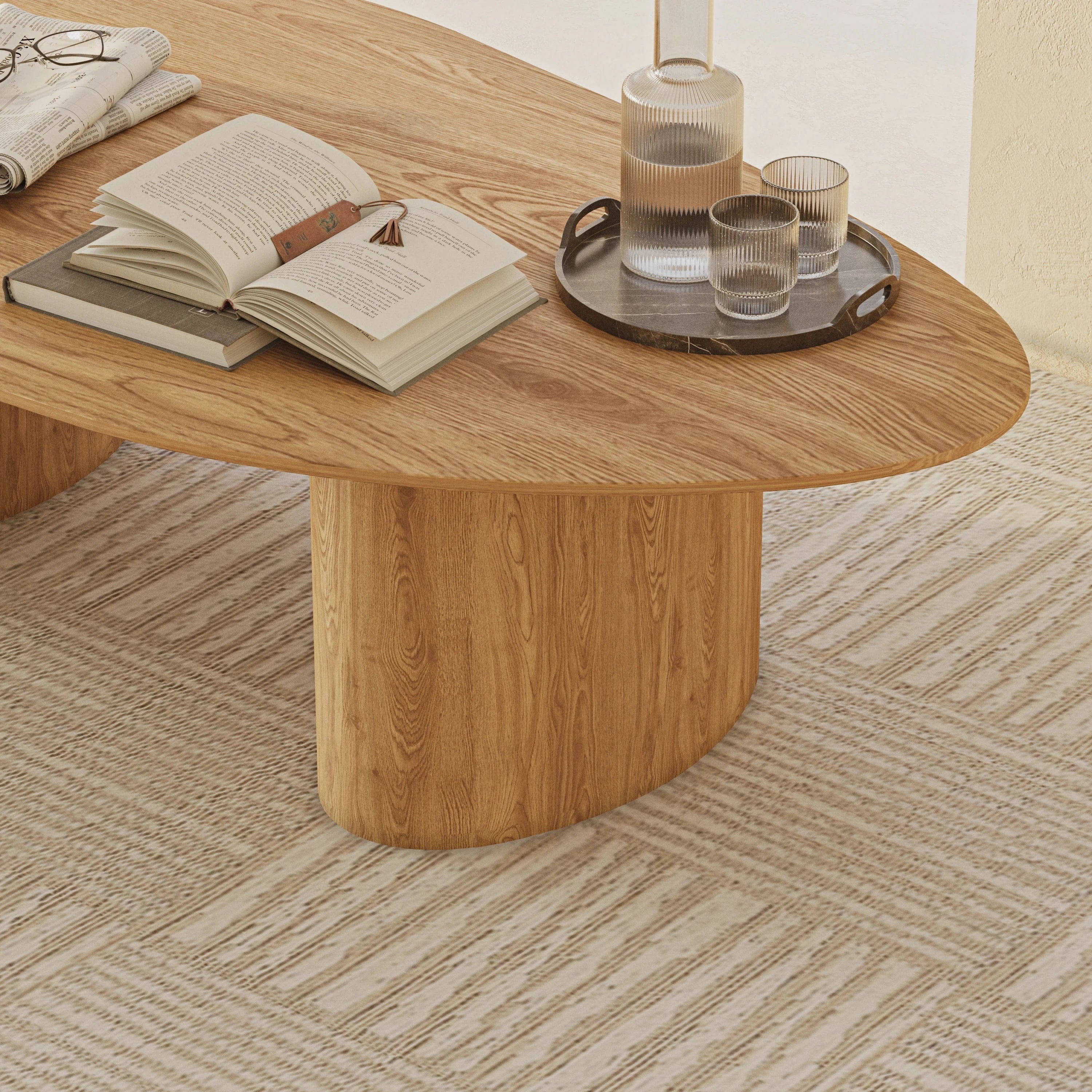 Pebble Orta Sehpa Ahşap