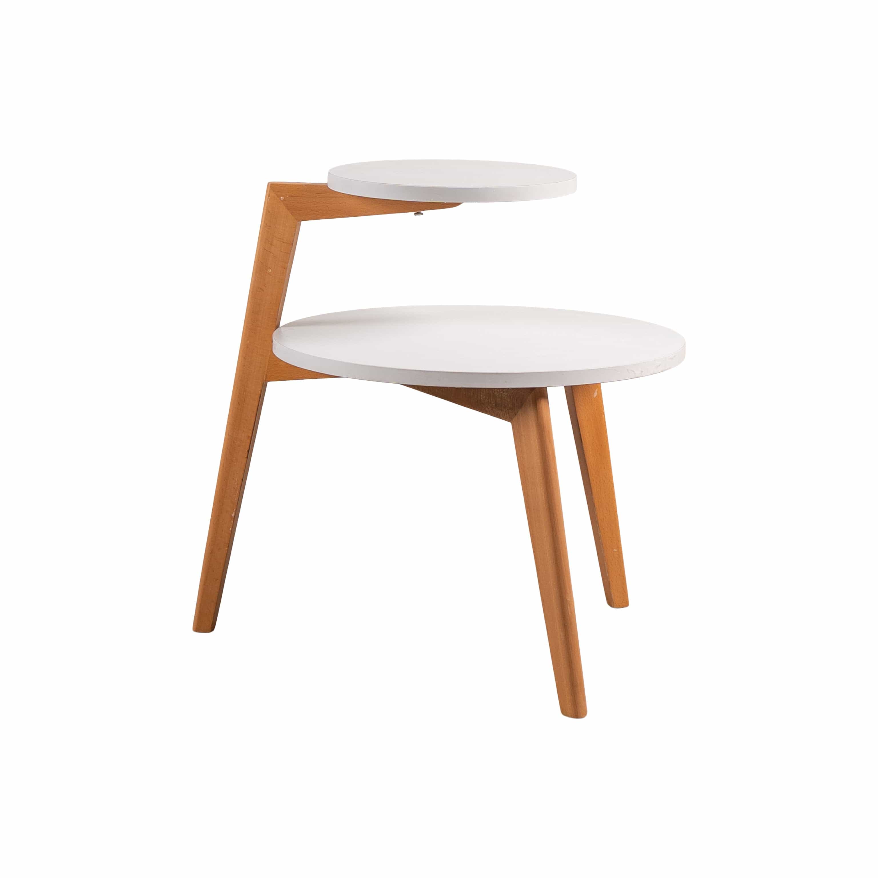 Rego Ahşap Ayaklı Yan Sehpa 10088