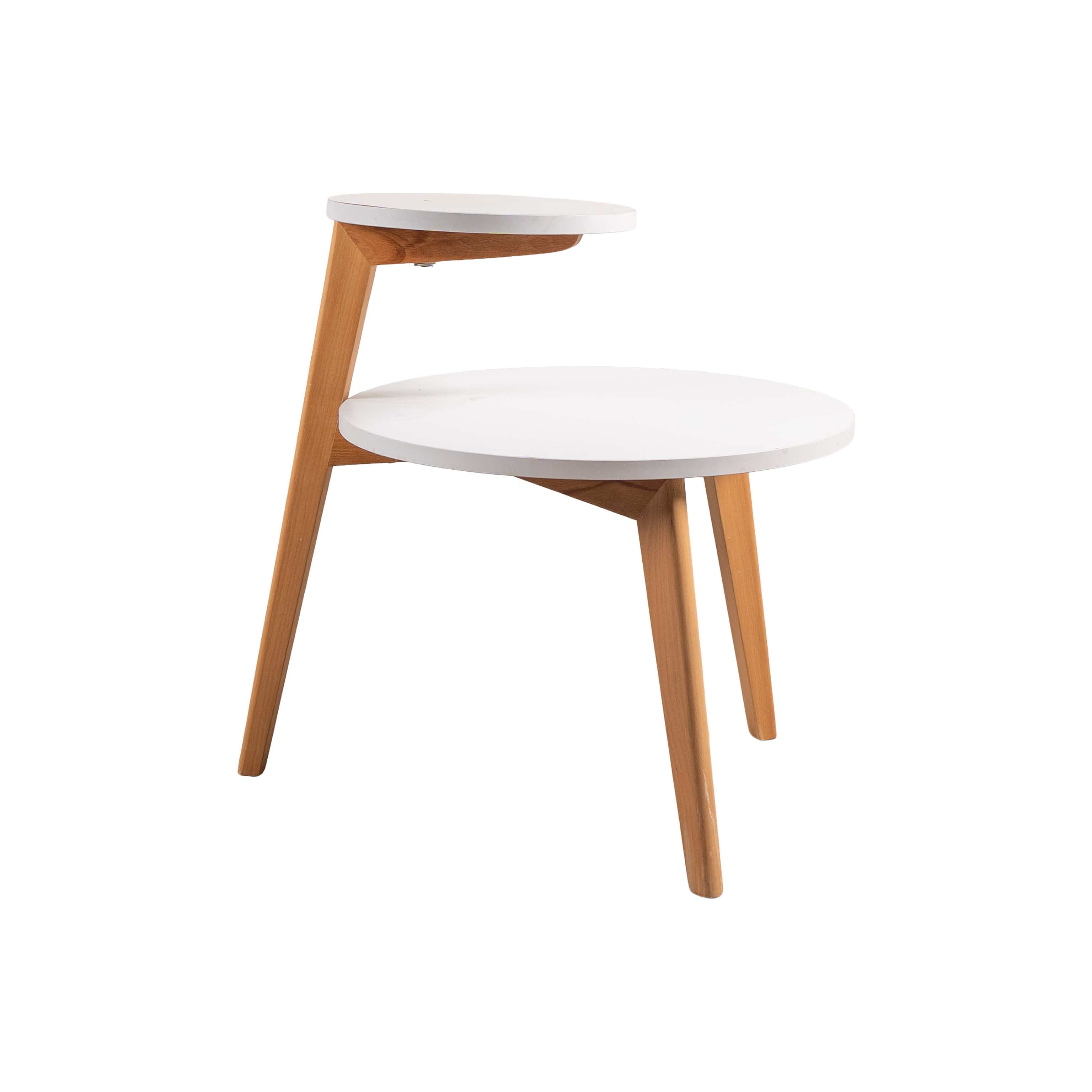 Rego Ahşap Ayaklı Yan Sehpa 10090