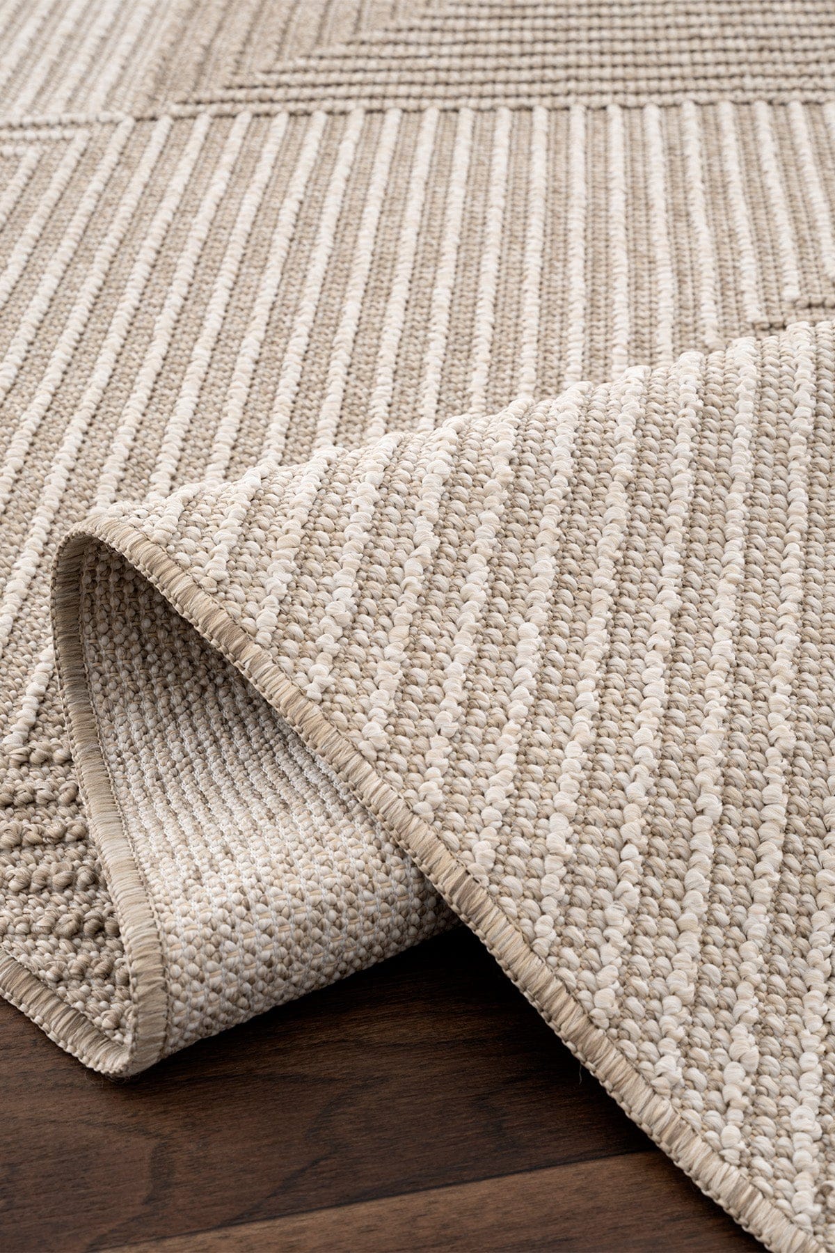 Retro Cream Beige Dust-Free Rug 19270A