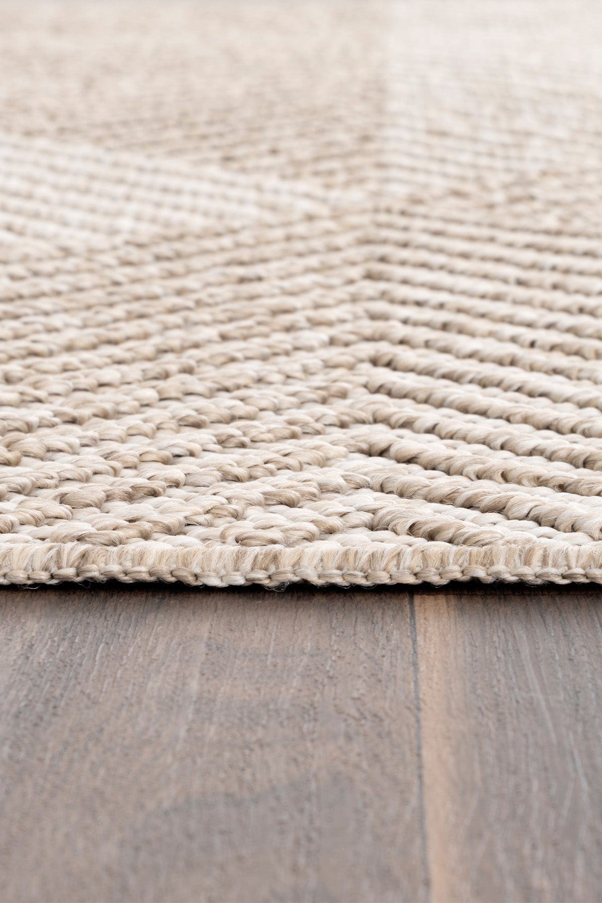 Retro Cream Beige Dust-Free Rug 19270A