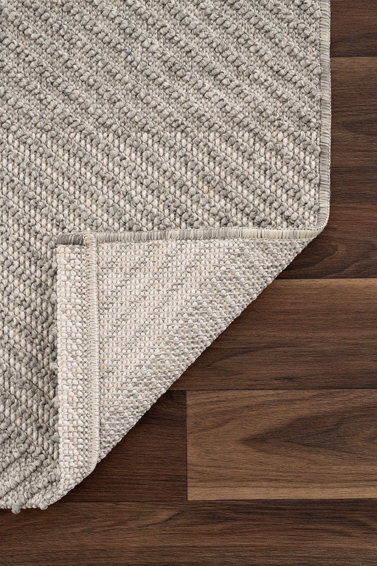 Retro Cream Grey Dust-Free Rug 19270A