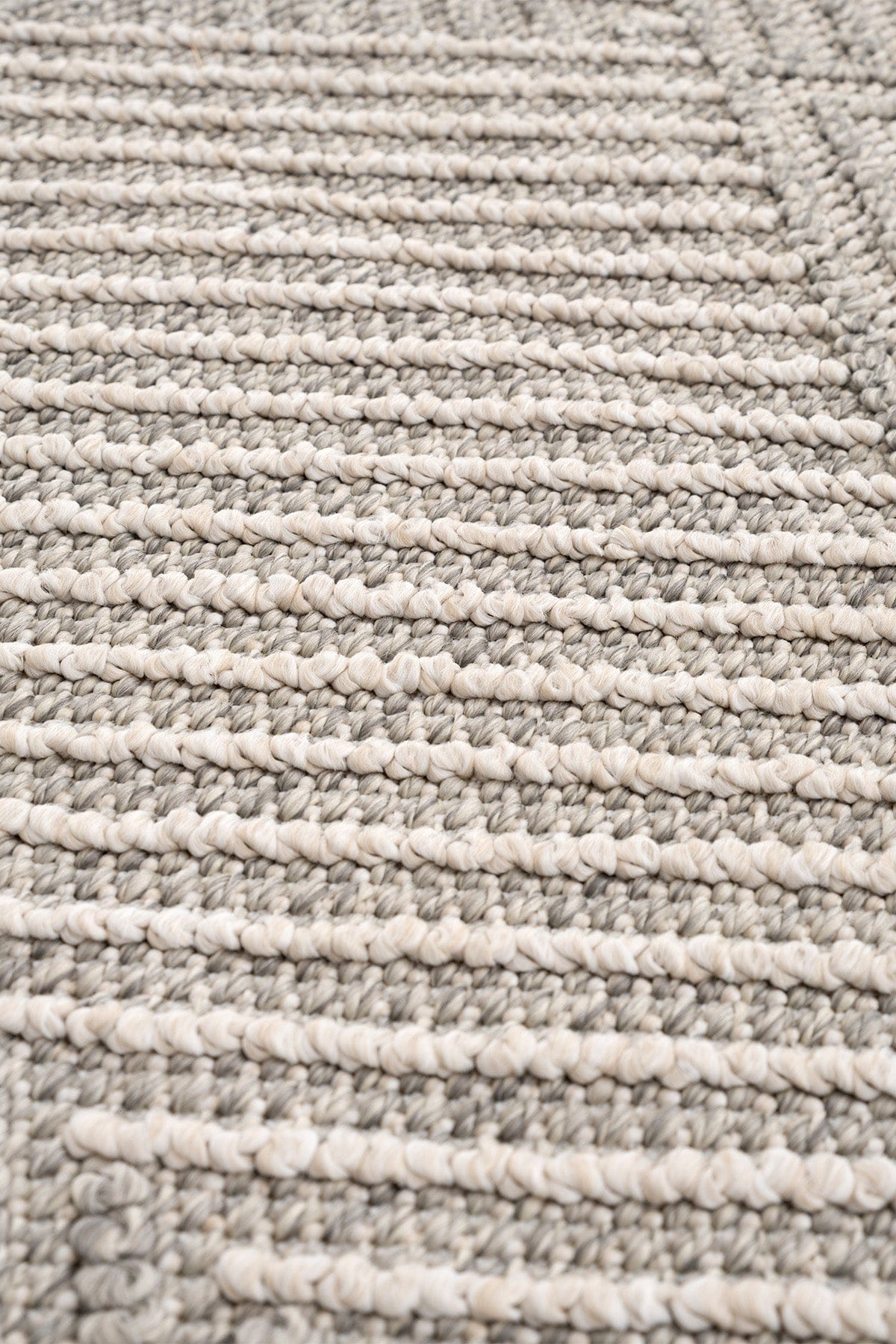 Retro Cream Grey Dust-Free Rug 19270A
