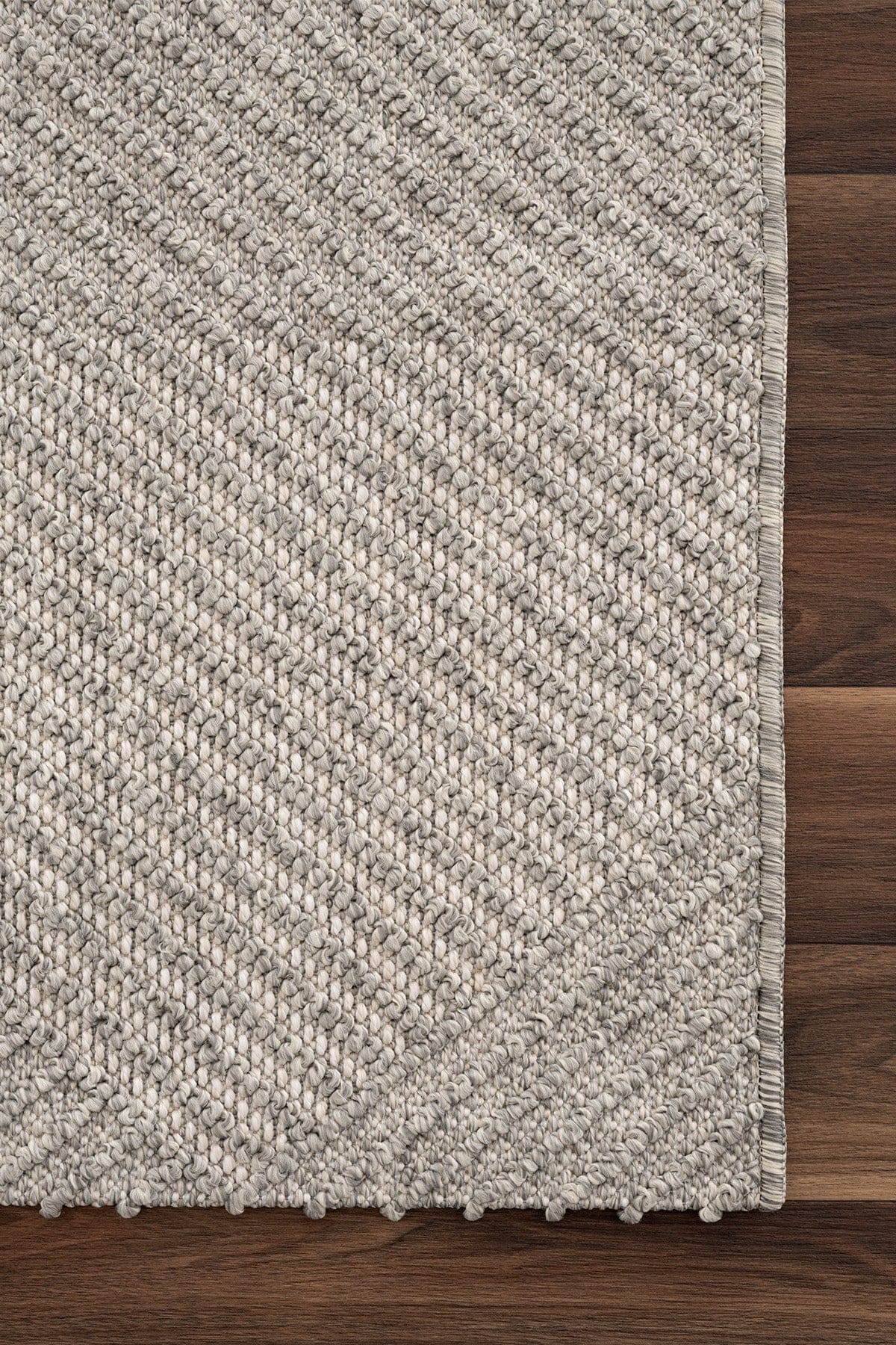 Retro Cream Grey Dust-Free Rug 19270A