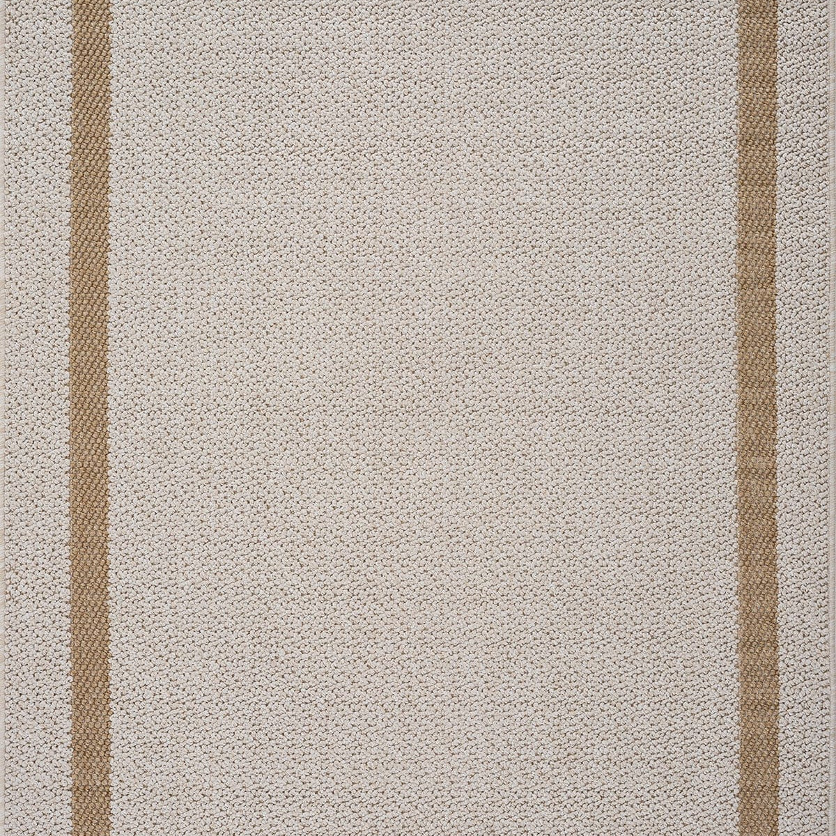 Retro Plain Krem Natural Bordürlü Halı A3234A