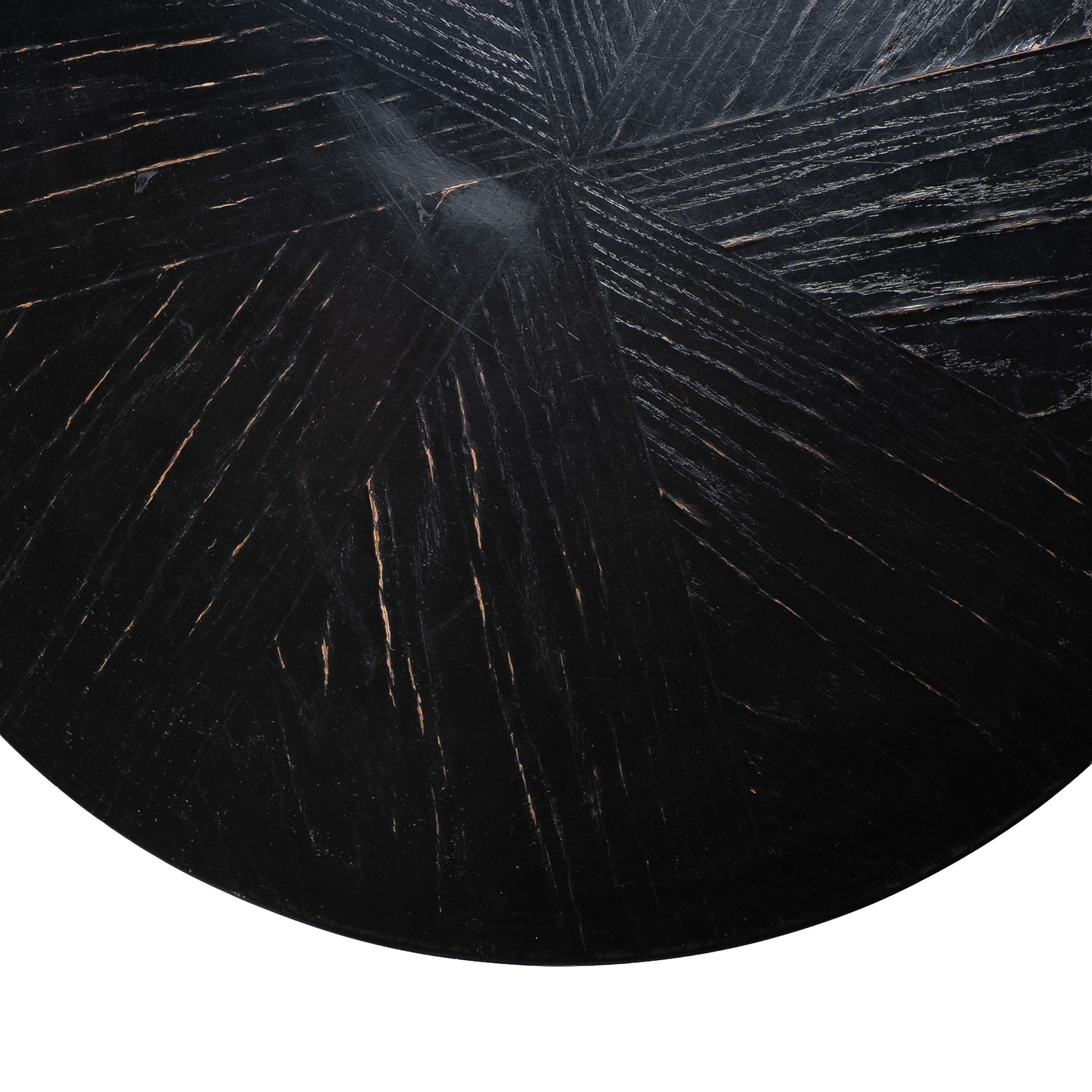 Rove Siyah Yemek Masası 90 cm Ahşap Siyah 10546