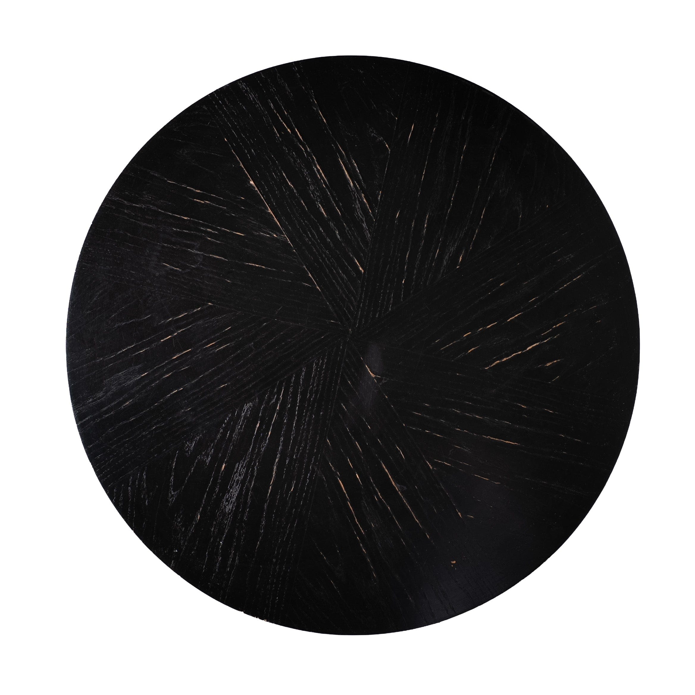 Rove Siyah Yemek Masası 90 cm Ahşap Siyah 10546