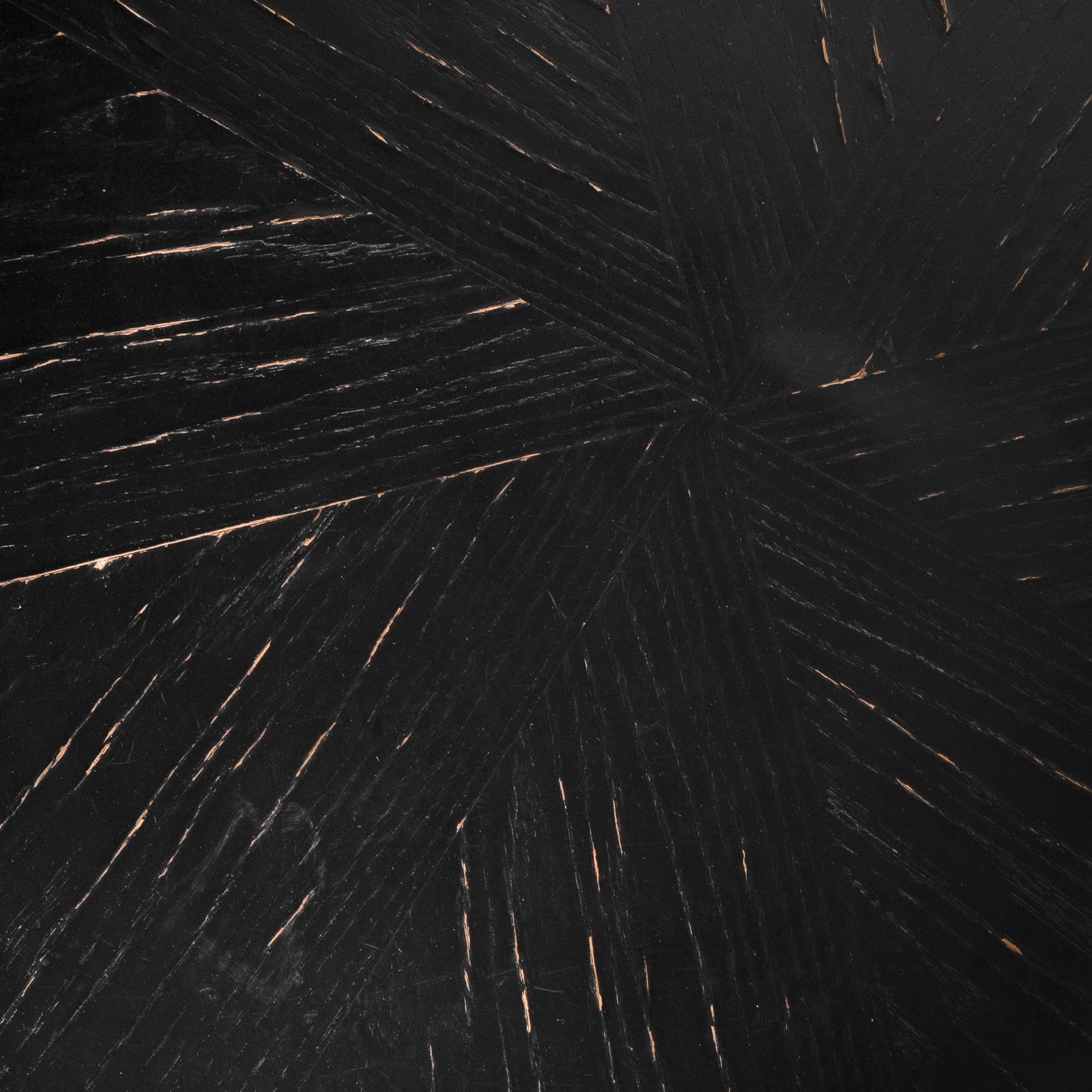 Rove Siyah Yemek Masası 90 cm Ahşap Siyah 10546