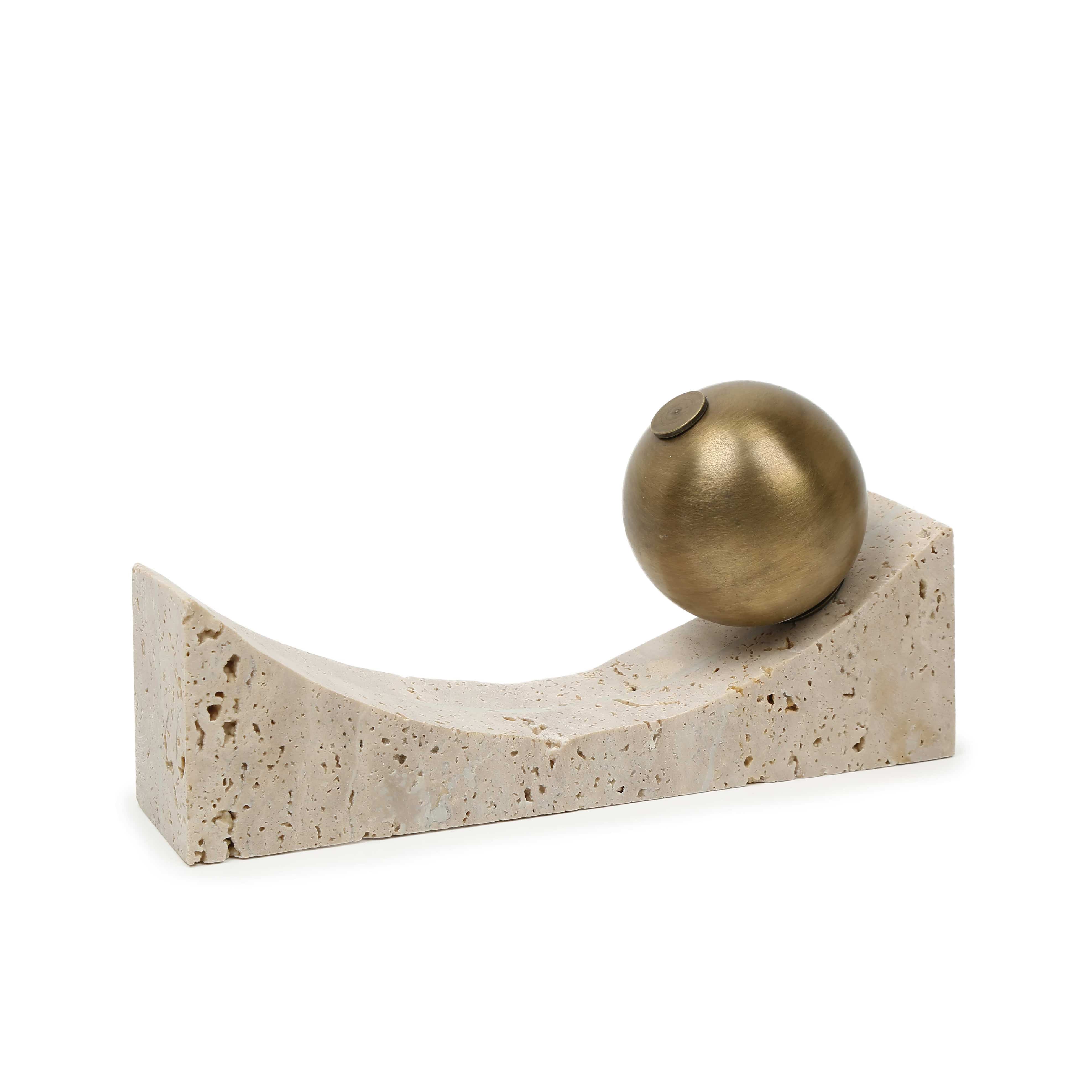 Rune Travertine Accessory