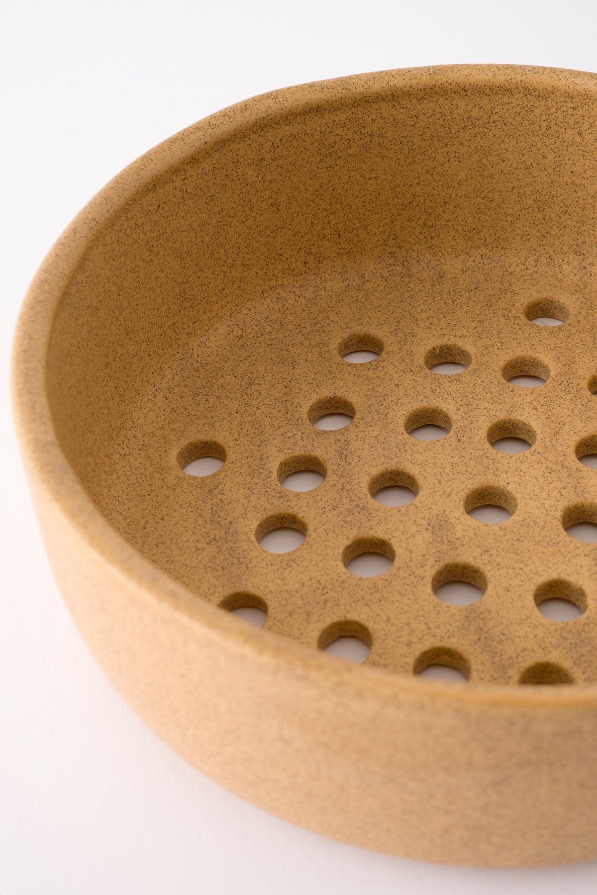 Satin Beige Small Handmade Decorative Sieve 8601