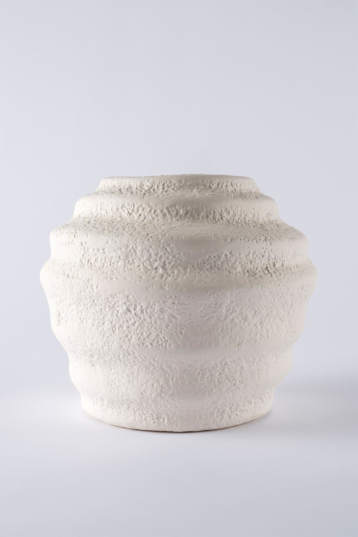 Savia Seramik Arı Kovanı Beyaz Vazo 10127