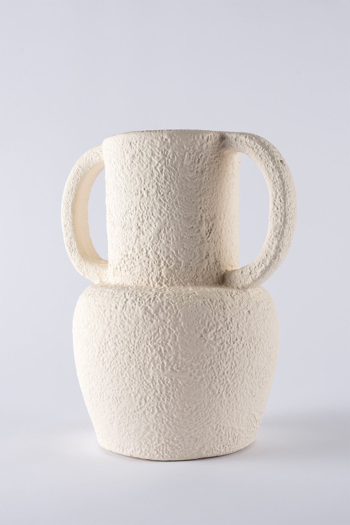 Savia Ceramic White Pottery Vase 10135