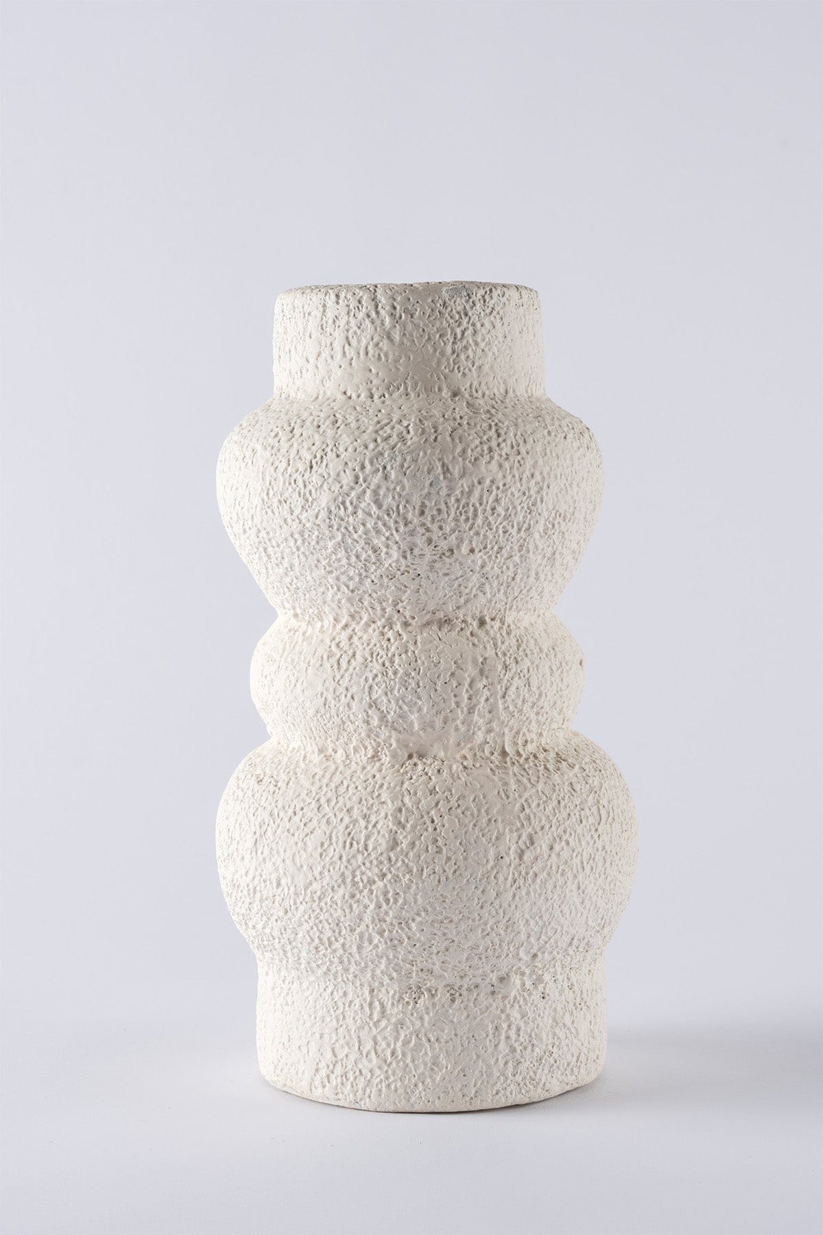 Savia Ceramic Tall White Vase 10128