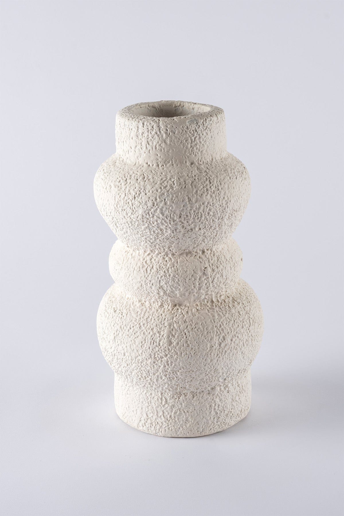 Savia Ceramic Tall White Vase 10128