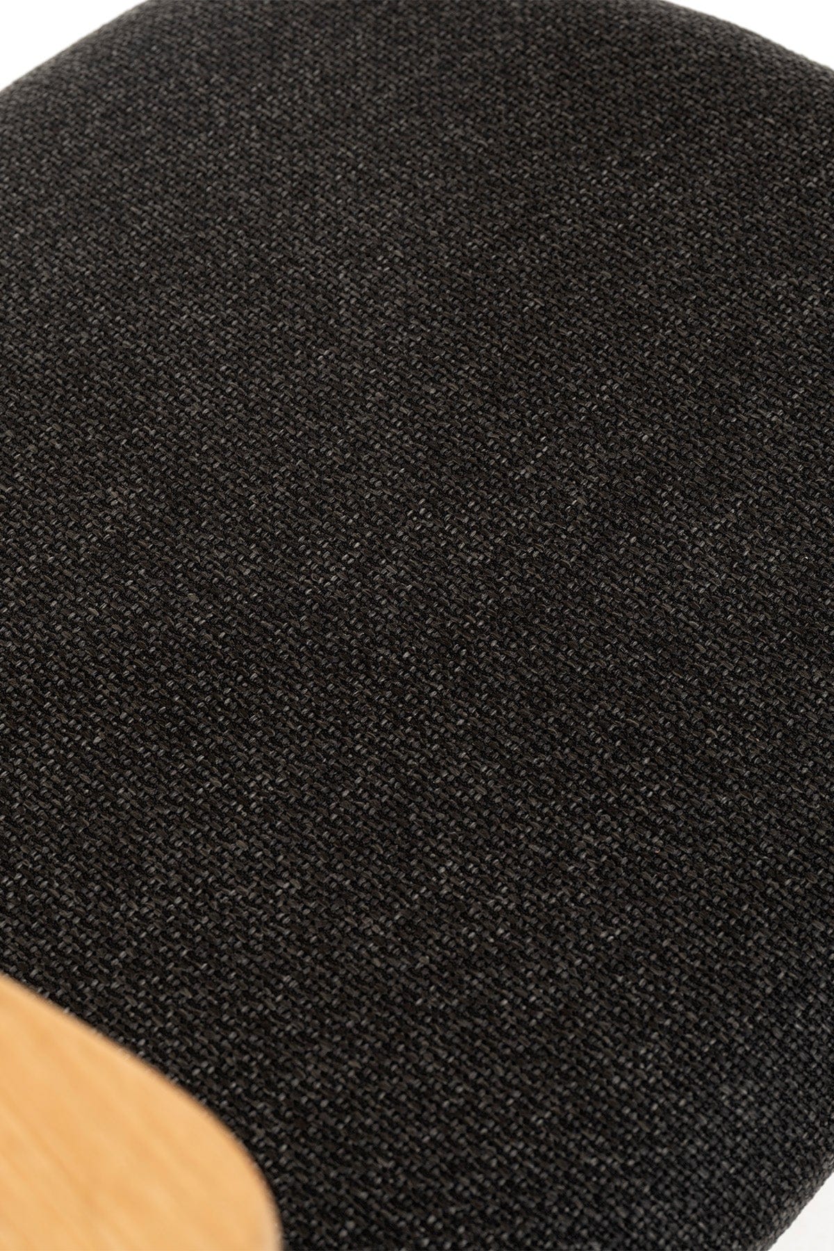 Savia Black Cushioned Natural Wood Chair 10112