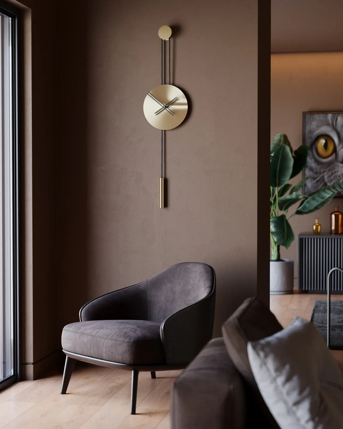 Serenity duvar saati salon